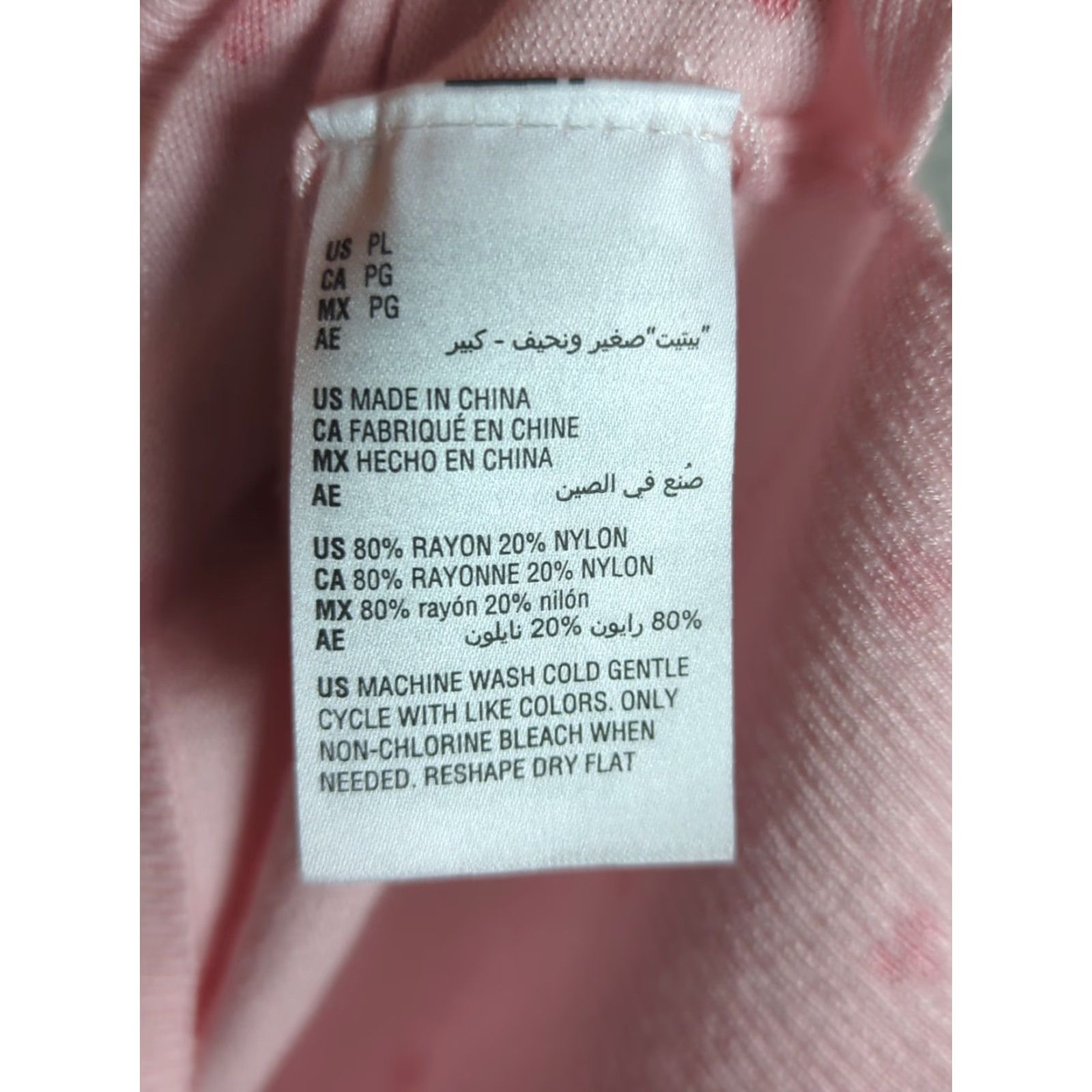 Style & Co Womens Sweater Pink Sz Petite Large Heart Print Pullover Coquette Novelty Size L / US 10 / IT 46 - 7 Thumbnail