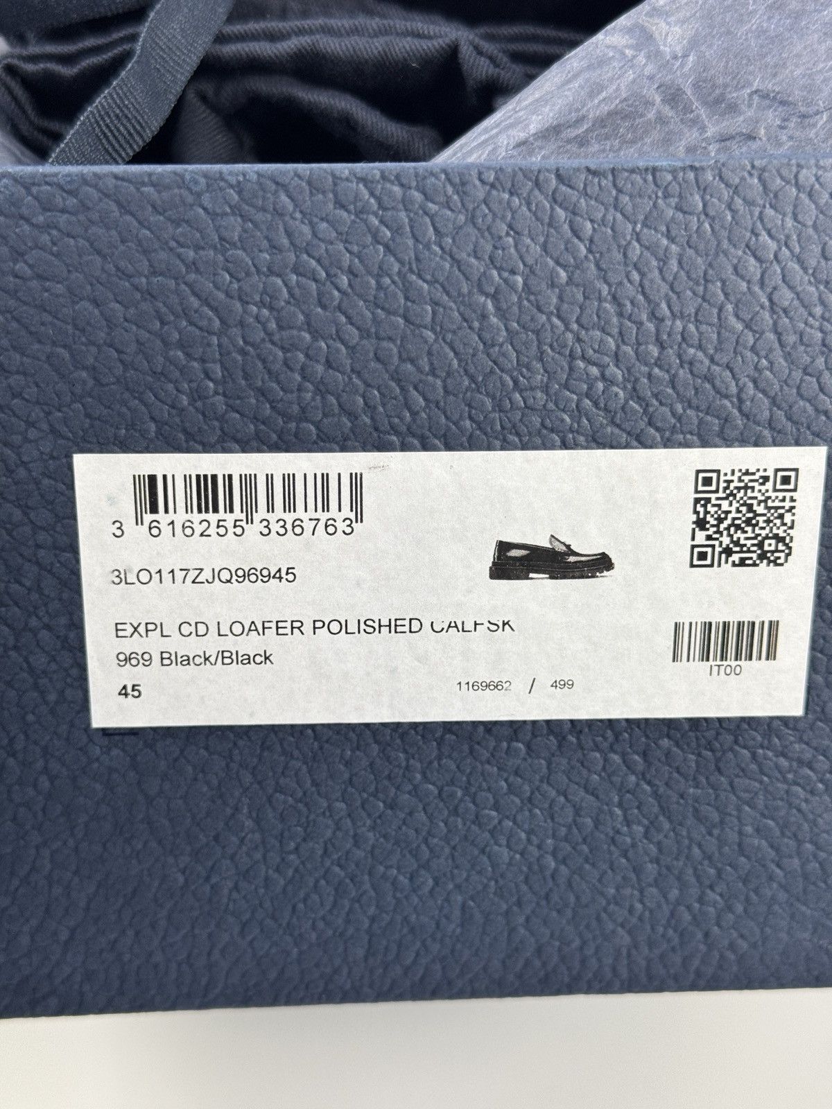Dior CD LOAFERS POLISHED CALFSKIN Size US 12 / EU 45 - 12 Thumbnail