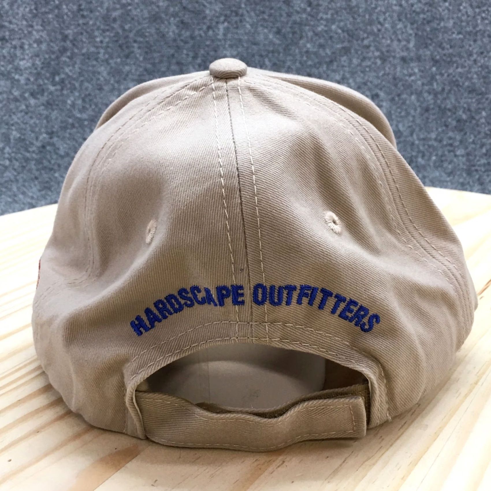 Vintage Pave Tech Hardscape Outfitters Tan Baseball Hat Unisex OSFA Adjustable Strapback Size ONE SIZE - 7 Thumbnail