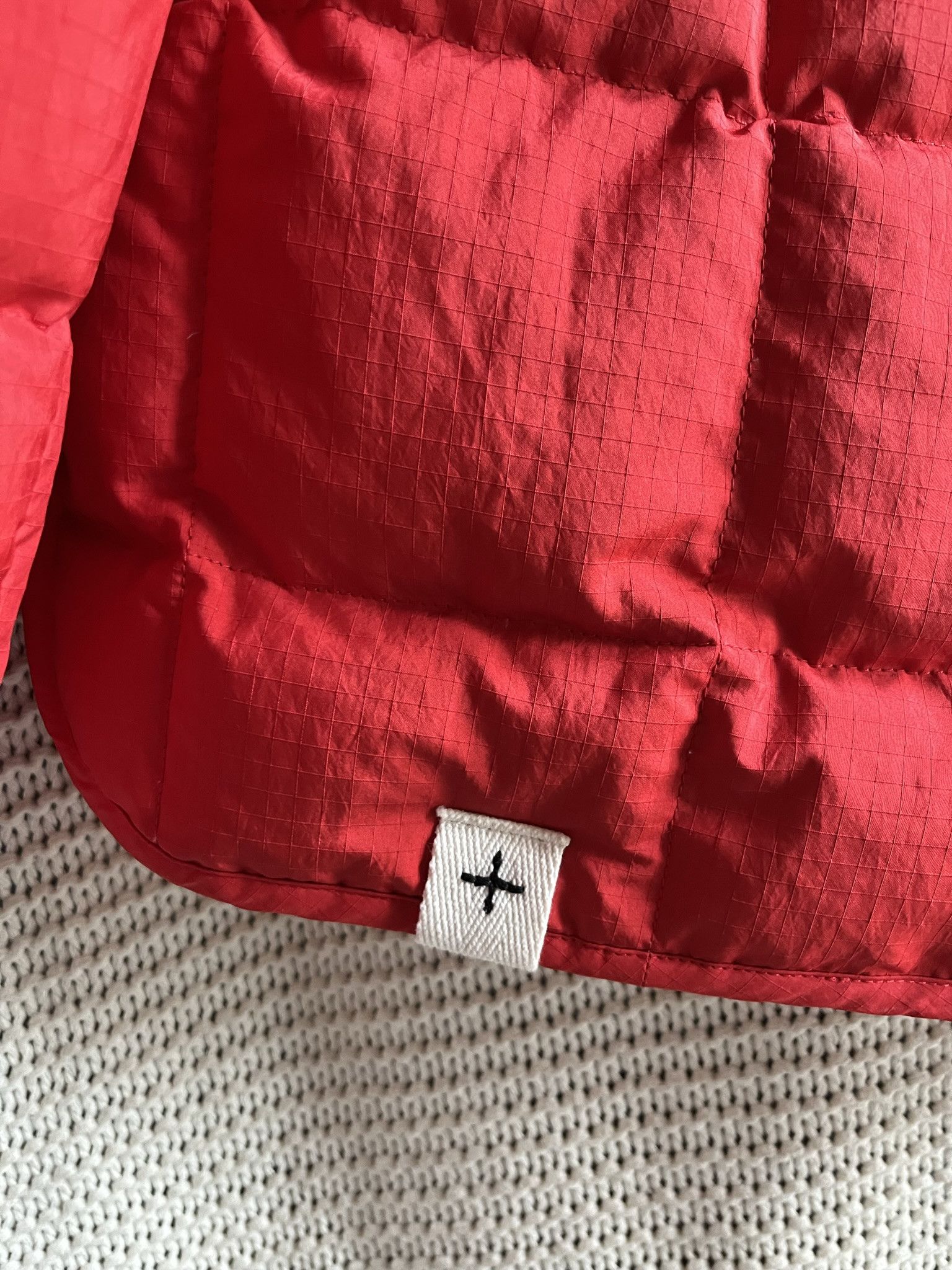 Jil Sander WORN ONCE $1650 Insulator Down Jacket Liner Quilted Red Size US L / EU 52-54 / 3 - 8 Thumbnail