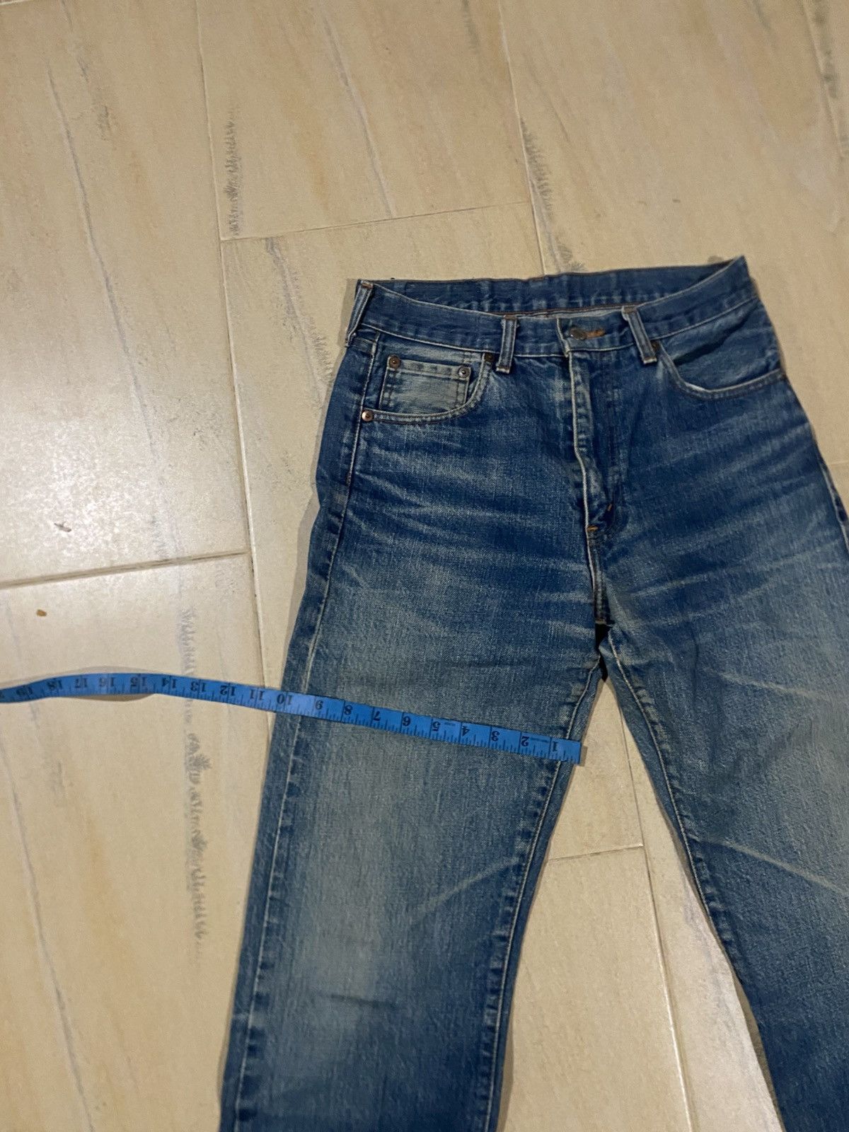 Levi's Vintage Levis Big E Selvedge Denim Size US 30 / EU 46 - 13 Thumbnail