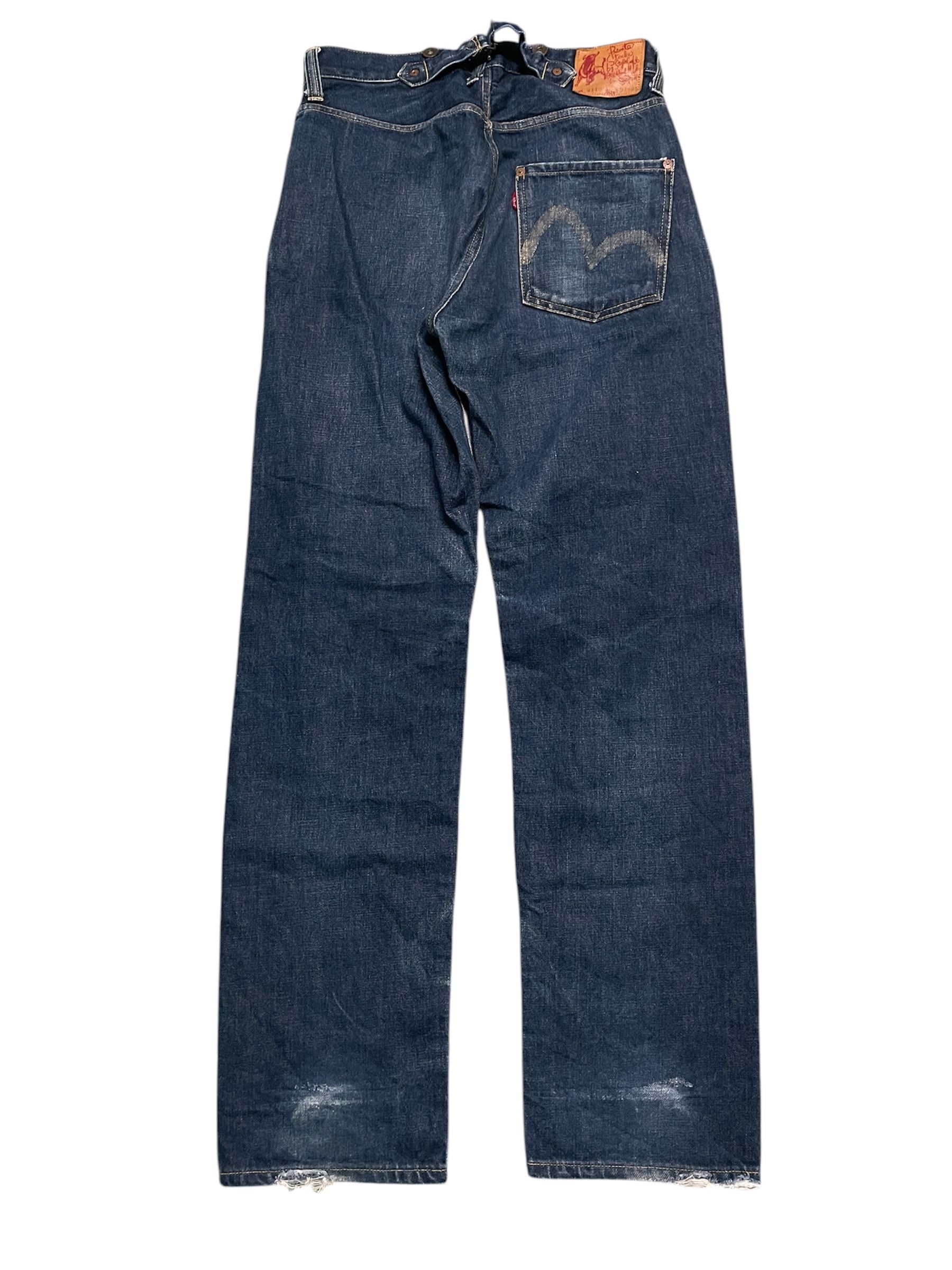Evisu × Japanese Brand × Vintage Vintage Evis Denim Size US 31 - 2 Thumbnail