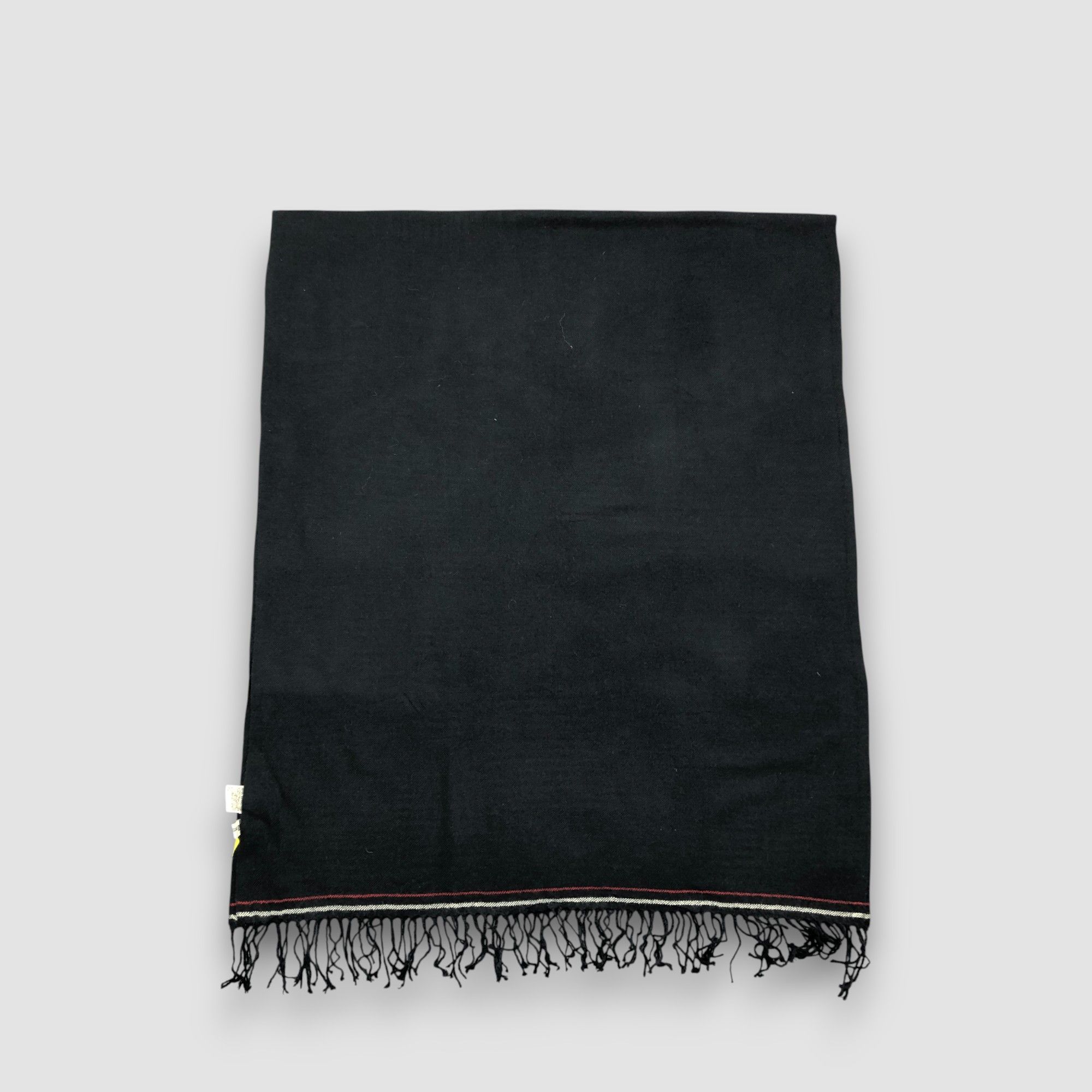 Japanese Brand VIntage Uniqlo X Ines La Fressange Scarf Wool Scarves. Size ONE SIZE - 2 Thumbnail