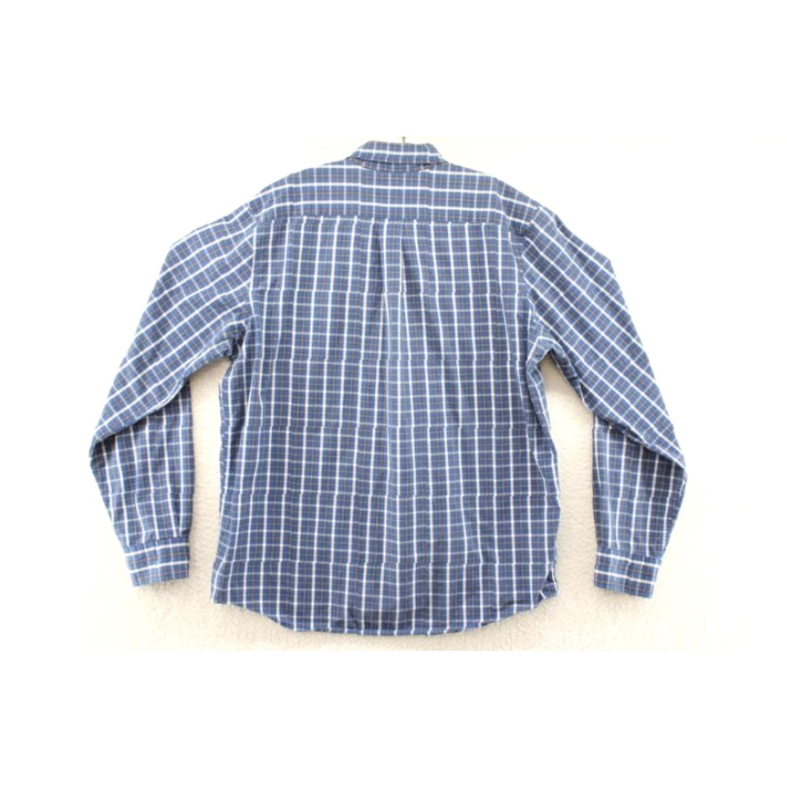Abercrombie & Fitch VINTAGE Abercrombie & Fitch Muscle Fit Shirt Men Large Blue Plaid Button-Up Casual Streetwear 90s Mens Size US L / EU 52-54 / 3 - 2 Thumbnail