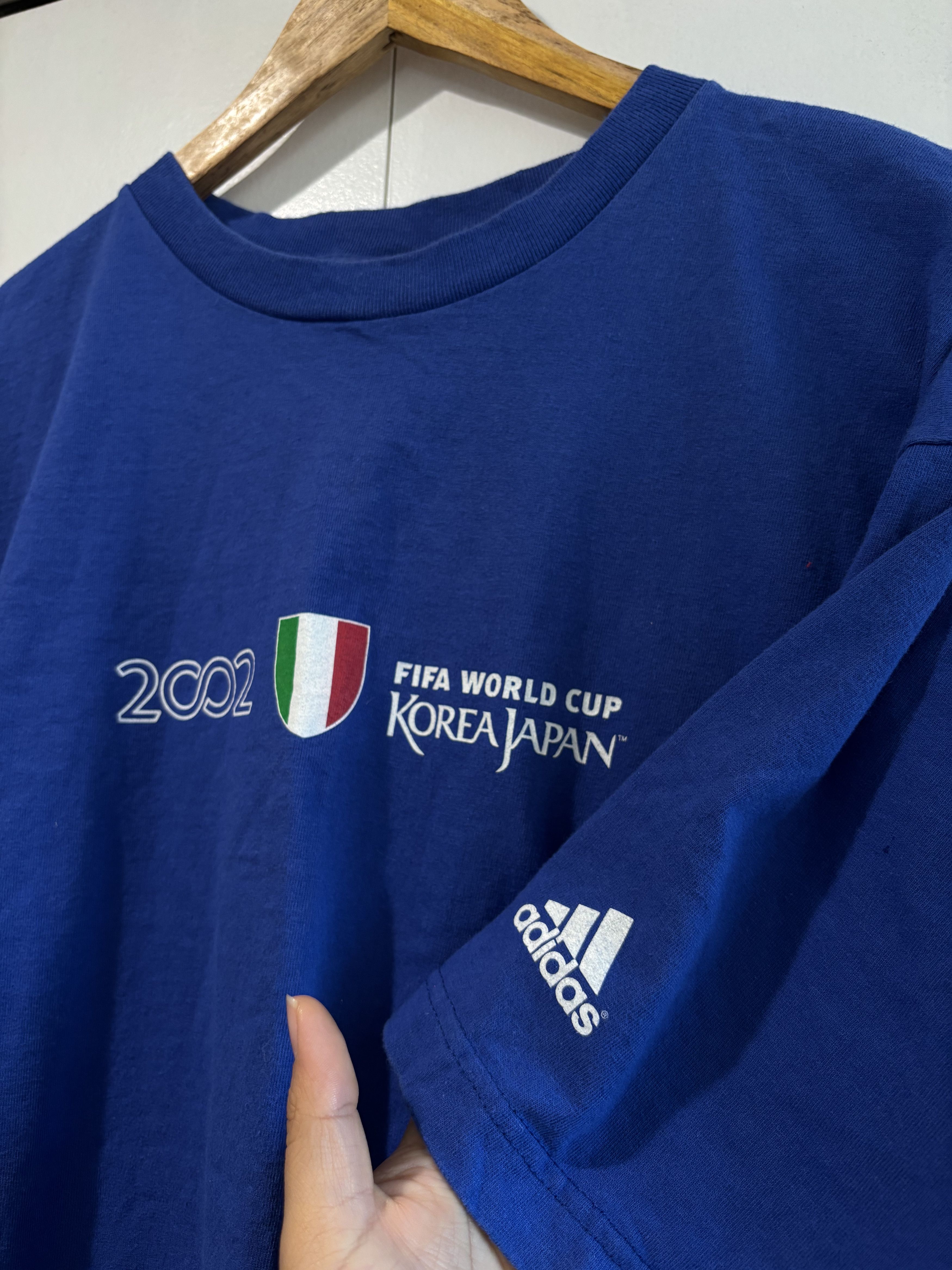 Adidas × Vintage Vintage 2002 World Cup Adidas T Shirt Dated 1999 Size US XL / EU 56 / 4 - 1 Thumbnail