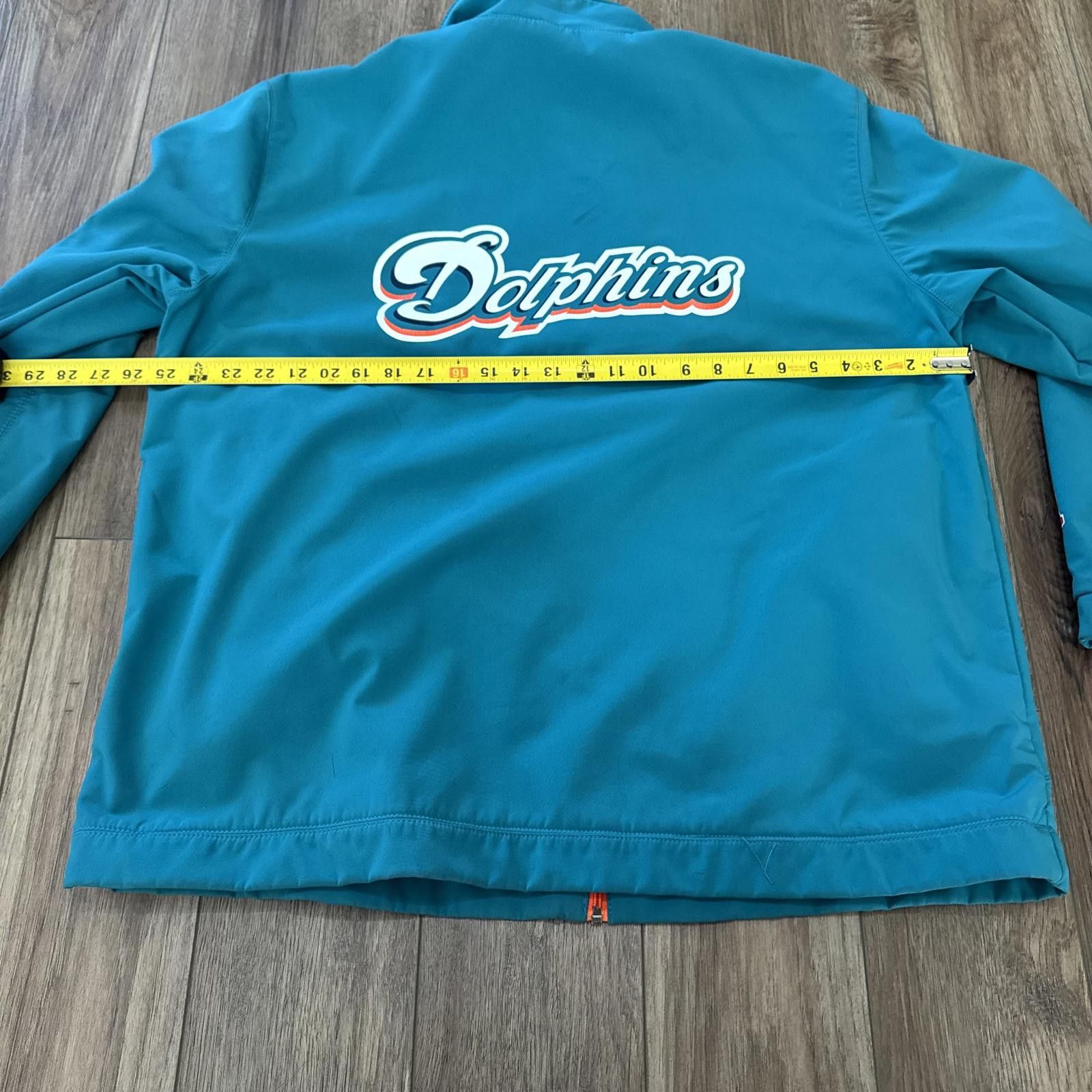 NFL Miami Dolphins Classic Logo NFL Football Jacket Size US XL / EU 56 / 4 - 7 Thumbnail