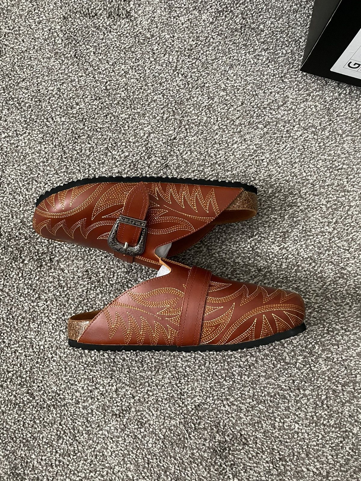 ROSE IN GOOD FAITH Cowboy Mules (6m) Size US 6 / EU 39 - 2 Thumbnail