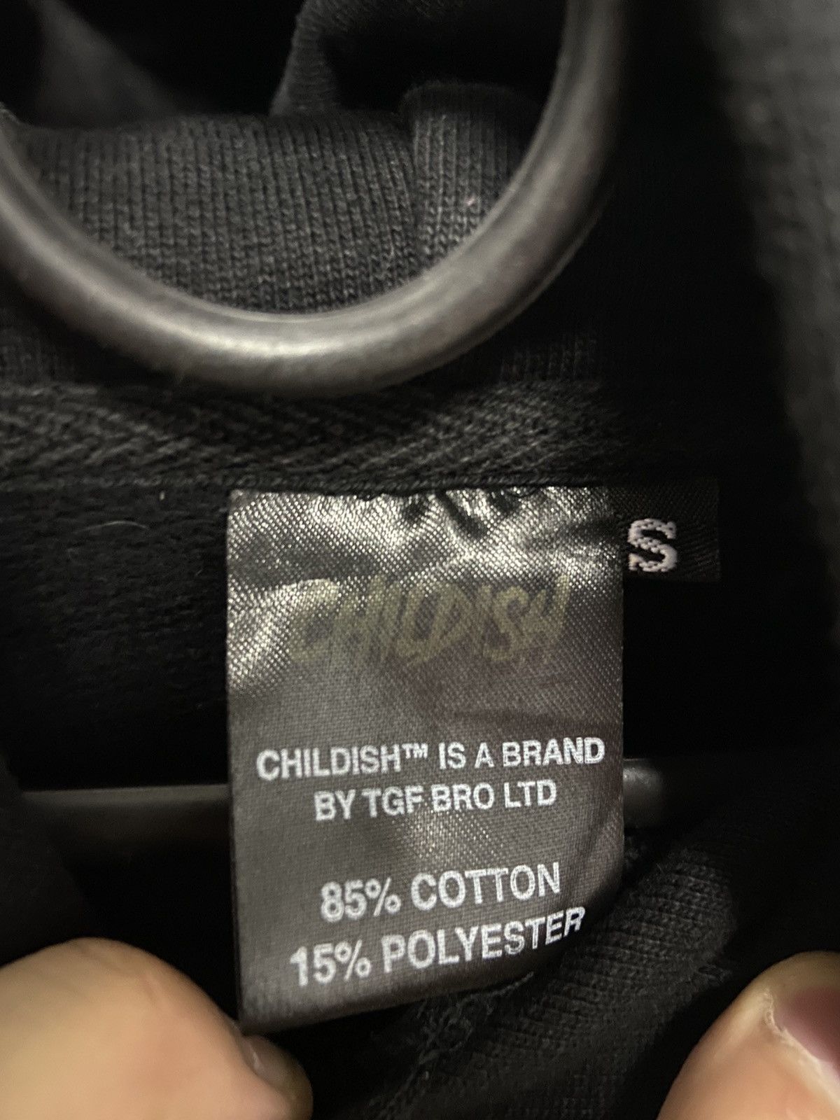 Japanese Brand × Vintage Childish Hoodie Big Logo Vintage Print Skateboarding Y2k Sk8 Size US S / EU 44-46 / 1 - 6 Thumbnail