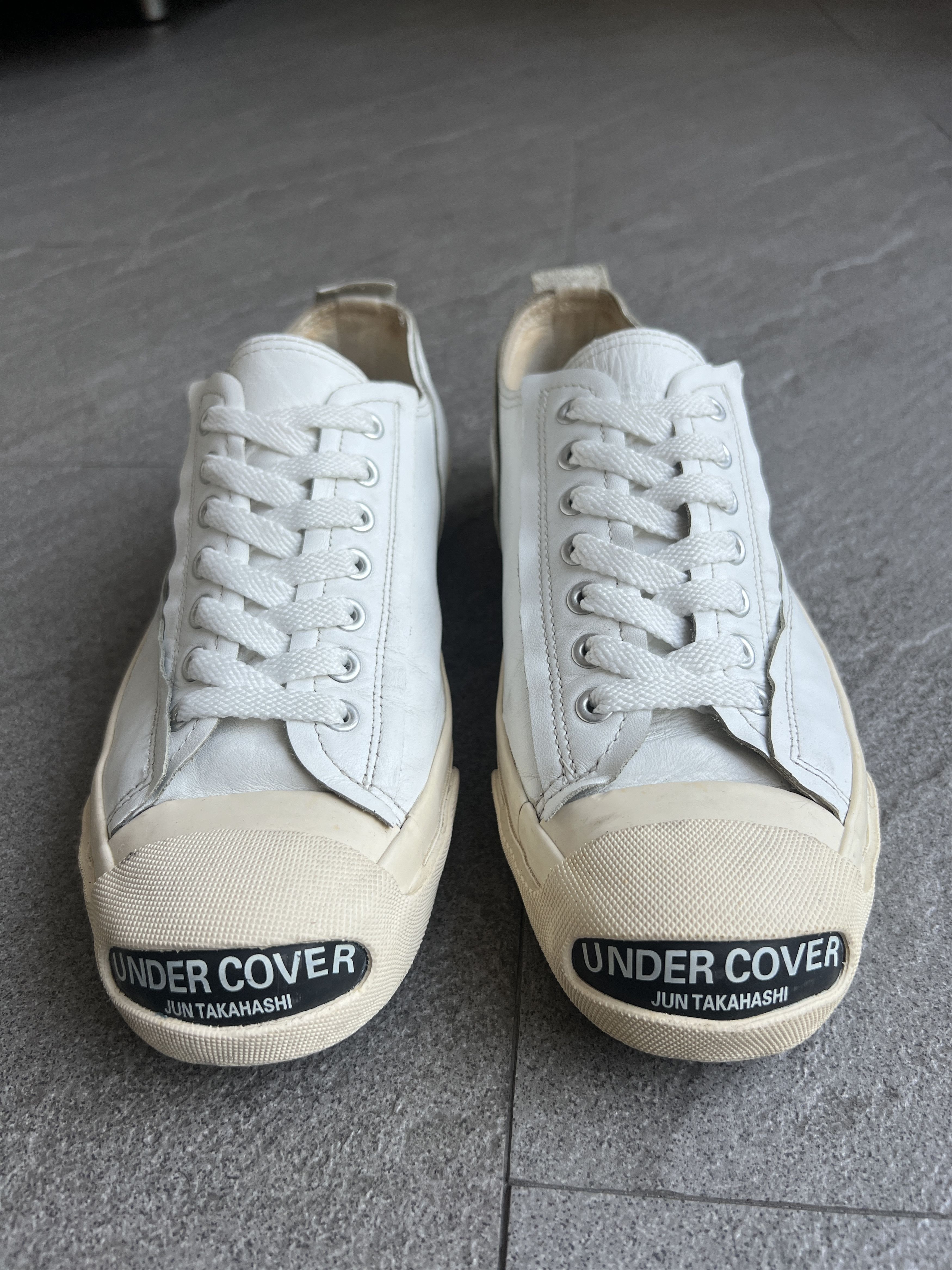 UNDERCOVER JUN TAKAHASHI スニーカー ホワイト Undercover Undercover Jun Takeshi Chaos and Balance White Leather