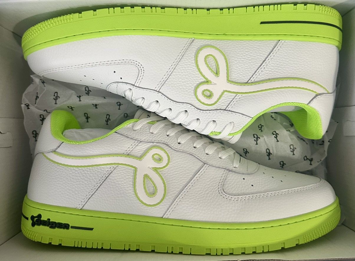 John Geiger John Geiger GF-01 white/lime size 12. DS Size US 12 / EU 45 - 1 Thumbnail