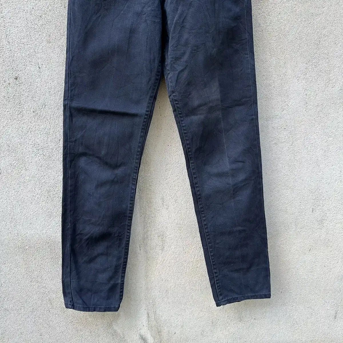 Levi's Vintage Clothing 1990’s VINTAGE LEVI’S 606 SUPER BLACK LEVIS JEANS WHITE TAB Size US 27 - 5 Thumbnail