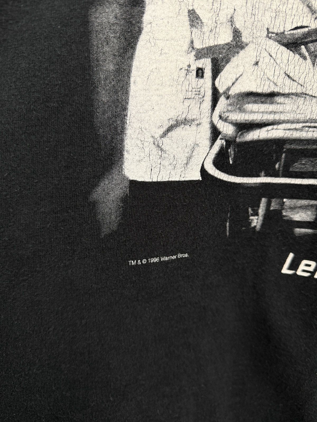 Fruit Of The Loom 🇺🇸 Vintage 1996 ER Movie Warner Bros Let’s Move it People Tee Size US L / EU 52-54 / 3 - 5 Thumbnail