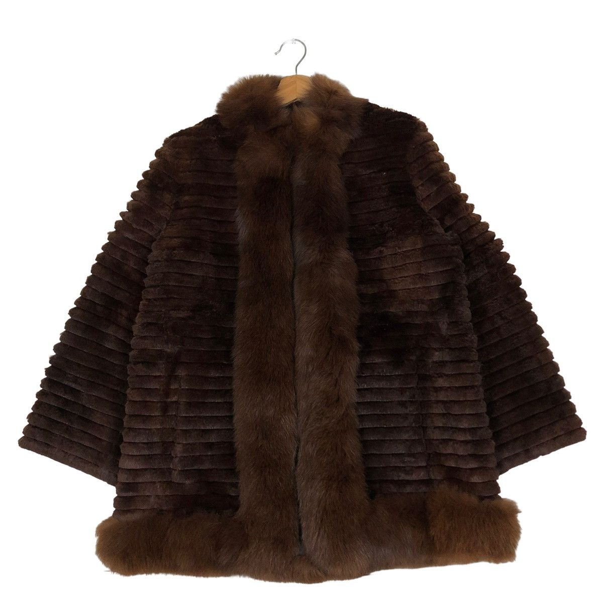 🔥Saga Fox Mink Fur Design Heavy Jacket Japan Made