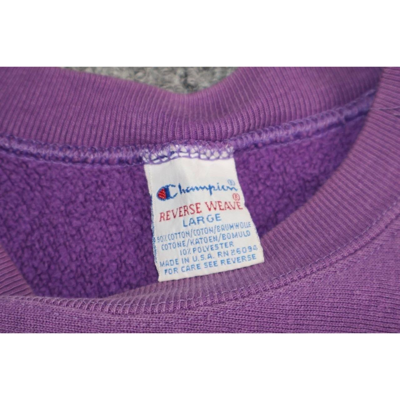 Champion Vintage 90s Champion Reverse Weave Holy Cross Sweatshirt Size US L / EU 52-54 / 3 - 3 Thumbnail