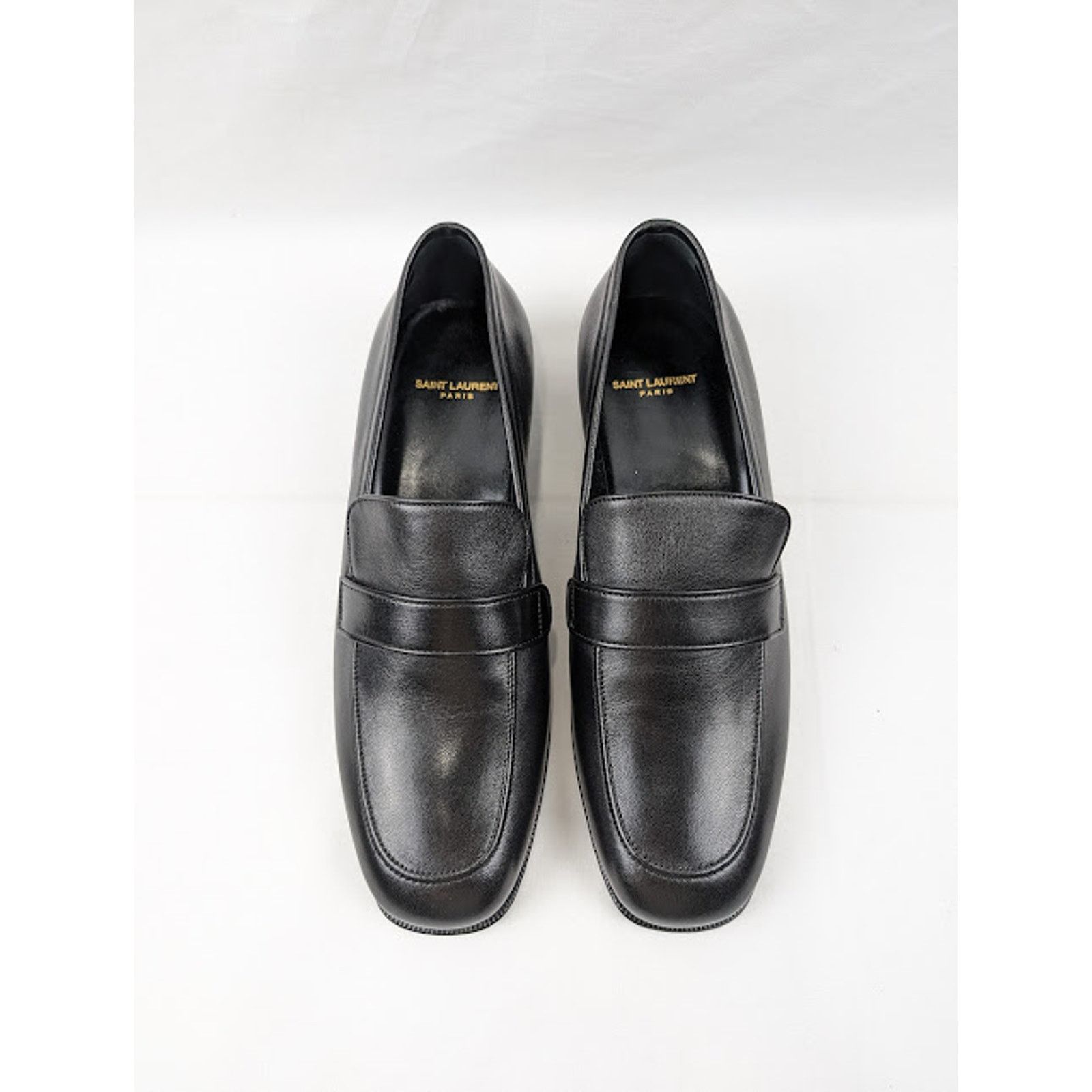 Saint Laurent Paris o1rshd1 Solferino 30 Moc Shoes in Nero Size US 12 / EU 45 - 14 Thumbnail