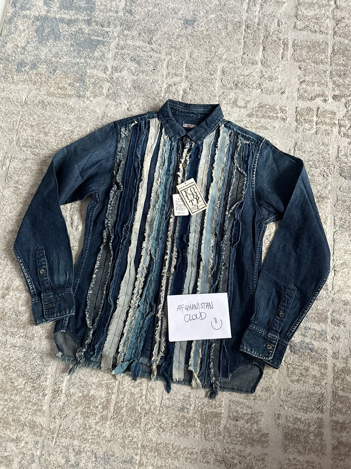 Pre-owned Kapital Hobo Denim Shirt In Desert