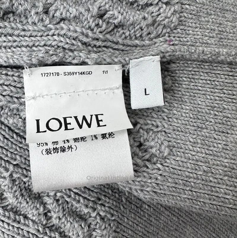 Loewe Loewe Gray Knitted Sleeveless Top . Size L / US 10 / IT 46 - 5 Thumbnail