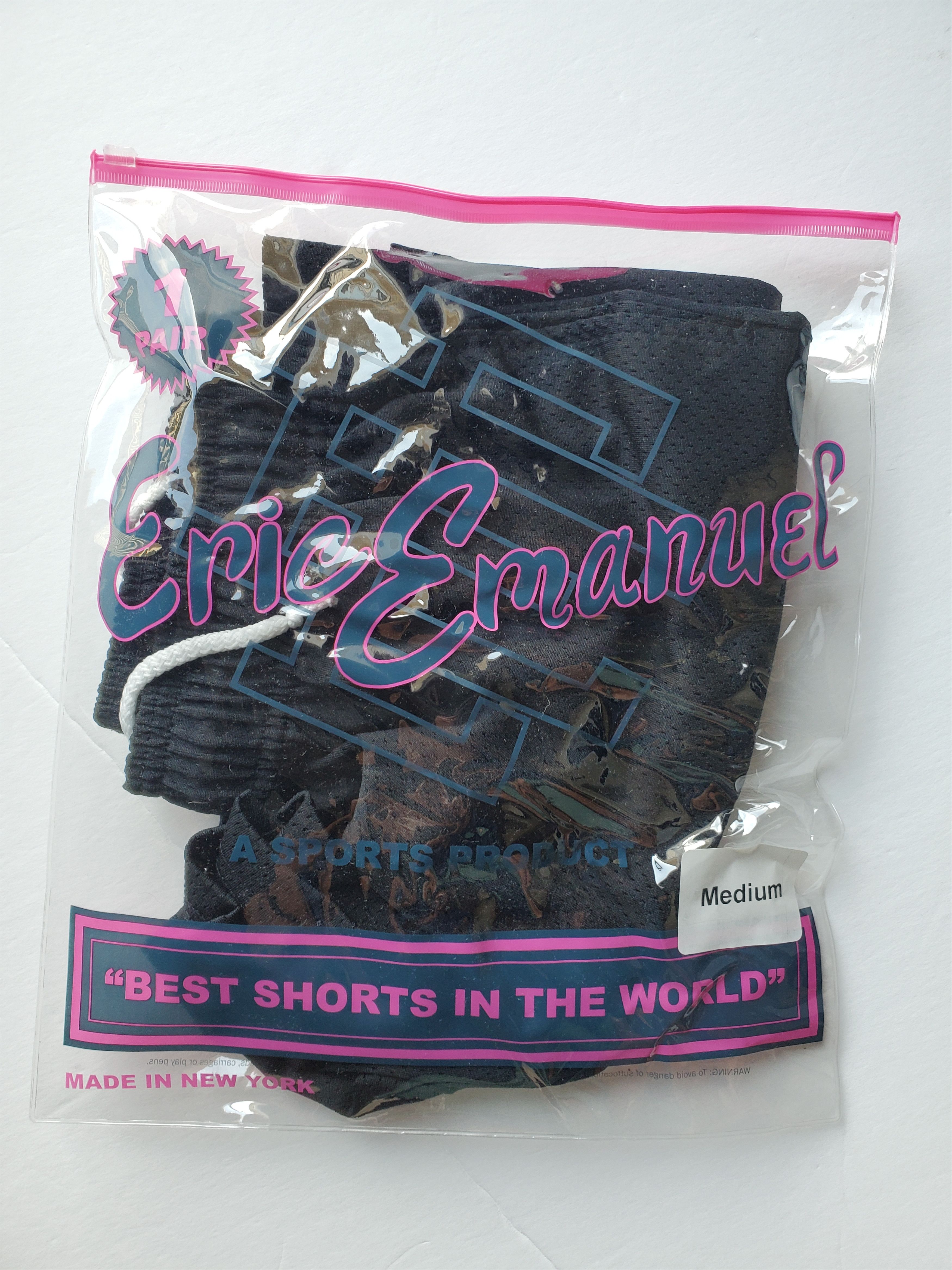 Eric Emanuel Eric Emanuel EE Basic Short Black/Red Sz Medium Size US 30 / EU 46 - 7 Thumbnail