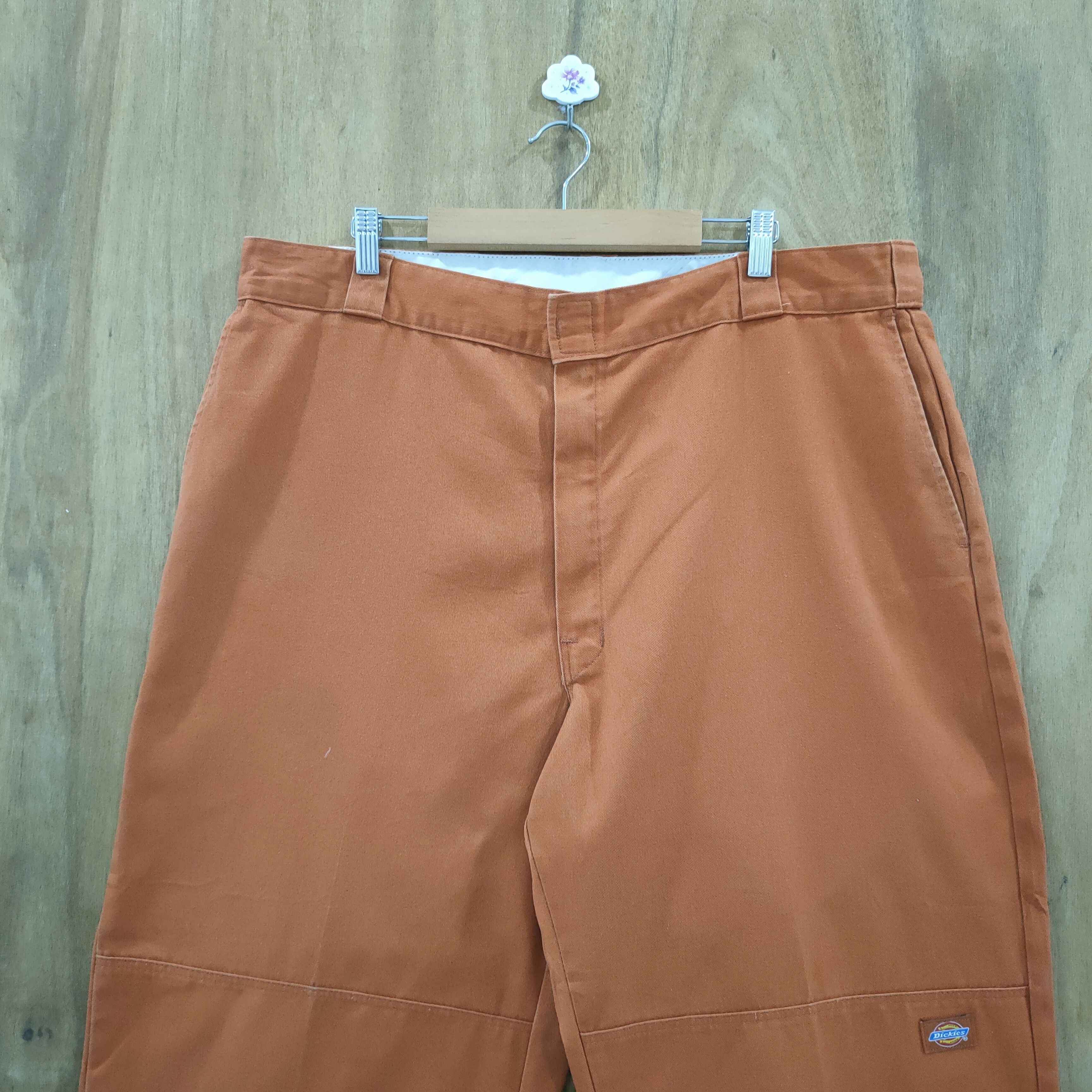 Dickies W40 × 32 DICKIES DARK ORANGE DOUBLE KNEE CARGO PANTS Size US 40 / EU 56 - 2 Thumbnail