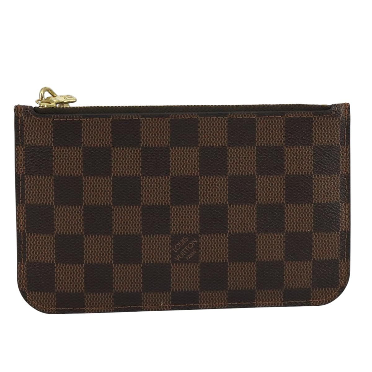 Louis Vuitton Pochette Clés Brown Canvas Wallet (Pre-Owned) Size ONE SIZE - 1 Thumbnail