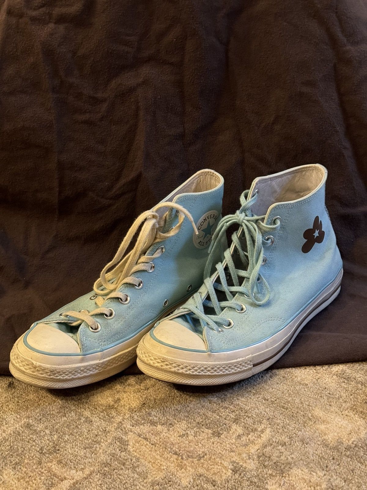 Converse × Golf Wang × Golf le Fleur Golf Le Fleur Chuck 70 “Gulf Stream” 2018 CFG Exclusive Size US 10 / EU 43 - 2 Thumbnail