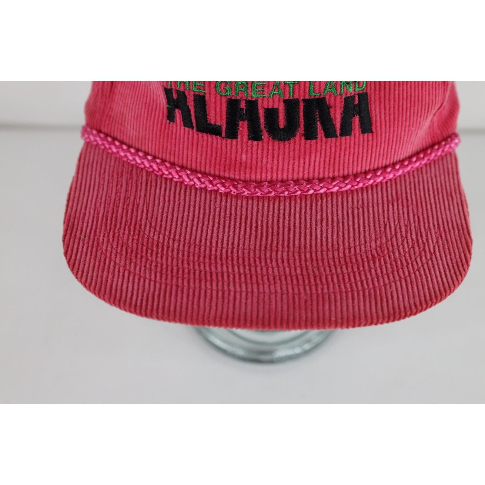 Vintage Vintage 90s Streetwear Alaska The Great Land Corduroy Hat Size ONE SIZE - 2 Thumbnail