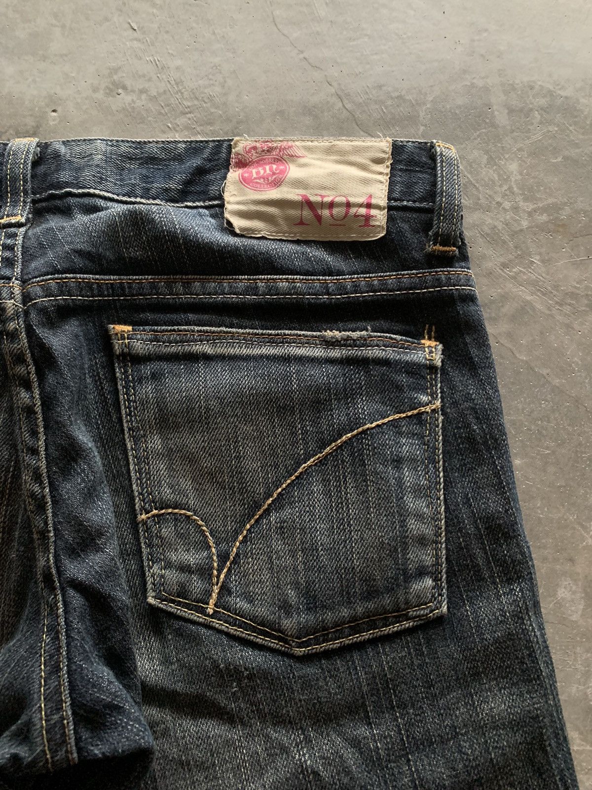 Japanese Brand flared back number japanese jeans like ifsixwasnine / lgb Size 29" - 15 Thumbnail