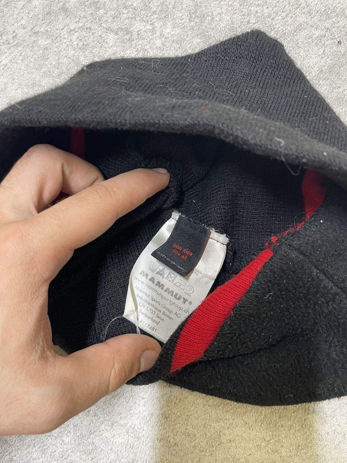 Mammut Y2K Mammut Beanie Hat Outdoor Gorpcor Style Size ONE SIZE - 3 Thumbnail