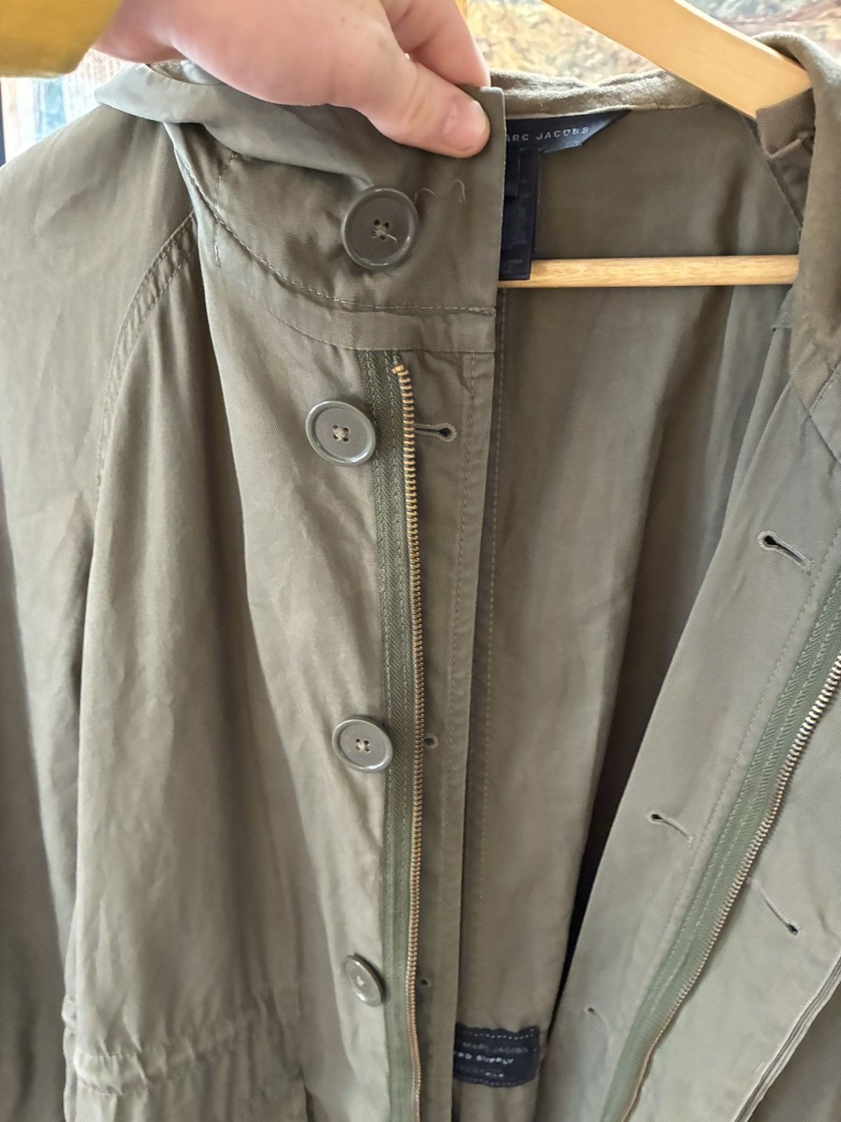 Marc by Marc Jacobs Marc by Marc Jacobs Olive Hooded Military Parka Size Small Size US S / EU 44-46 / 1 - 5 Thumbnail