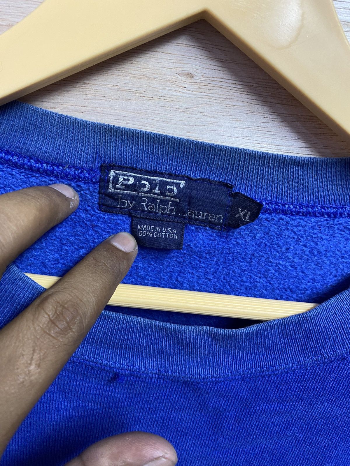 Polo Ralph Lauren vintage 90s Polo Ralph Lauren crewneck sweatshirt Size US XL / EU 56 / 4 - 3 Thumbnail