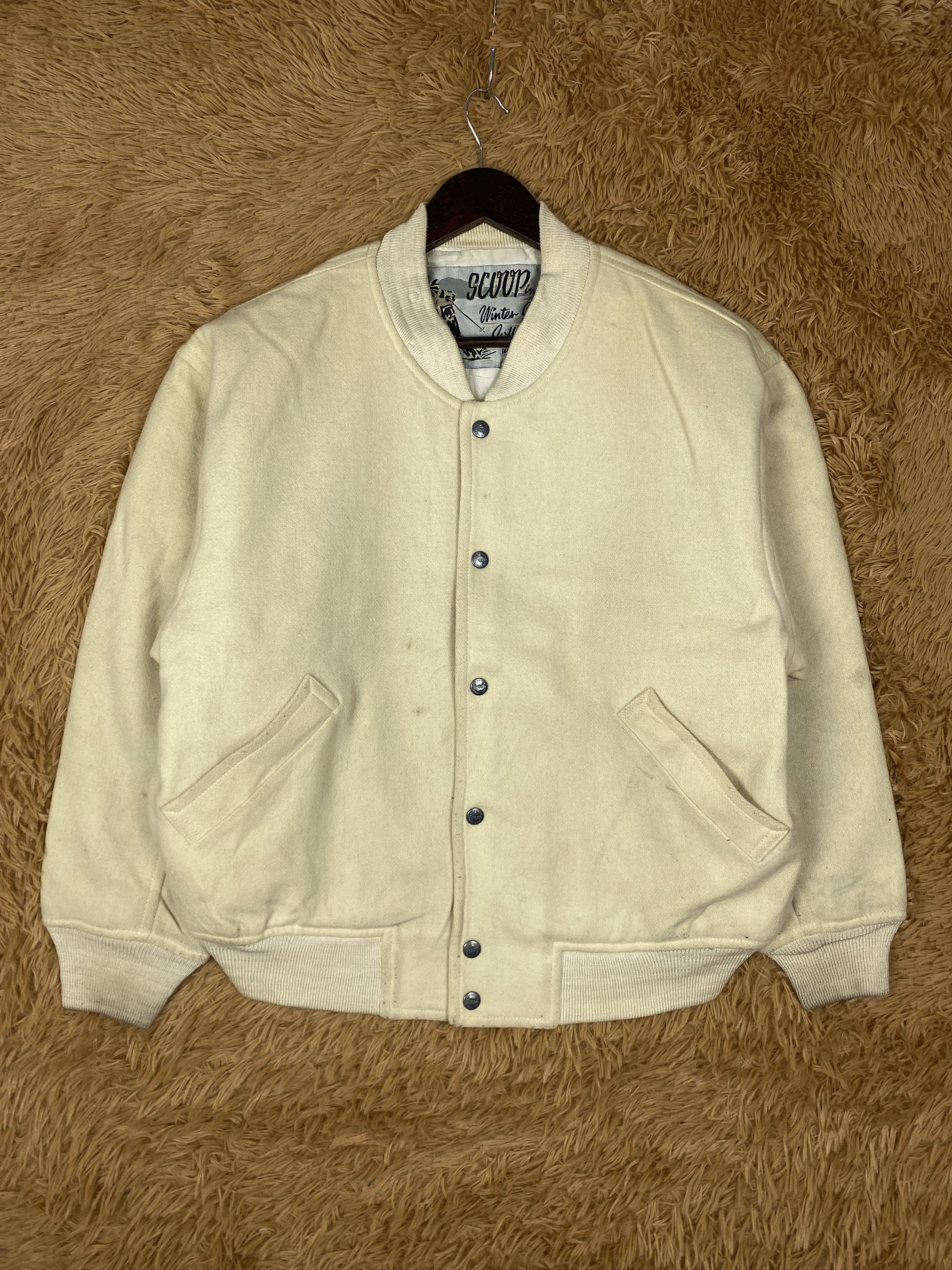 SCOOP Vintage Scoop Team Varsity Jacket DJ0319 Size US M / EU 48-50 / 2 - 1 Thumbnail