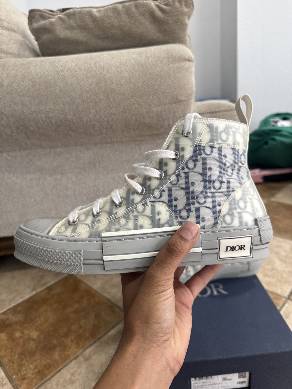 Dior Oblique transparent Size US 8.5 / EU 41-42 - 2 Thumbnail