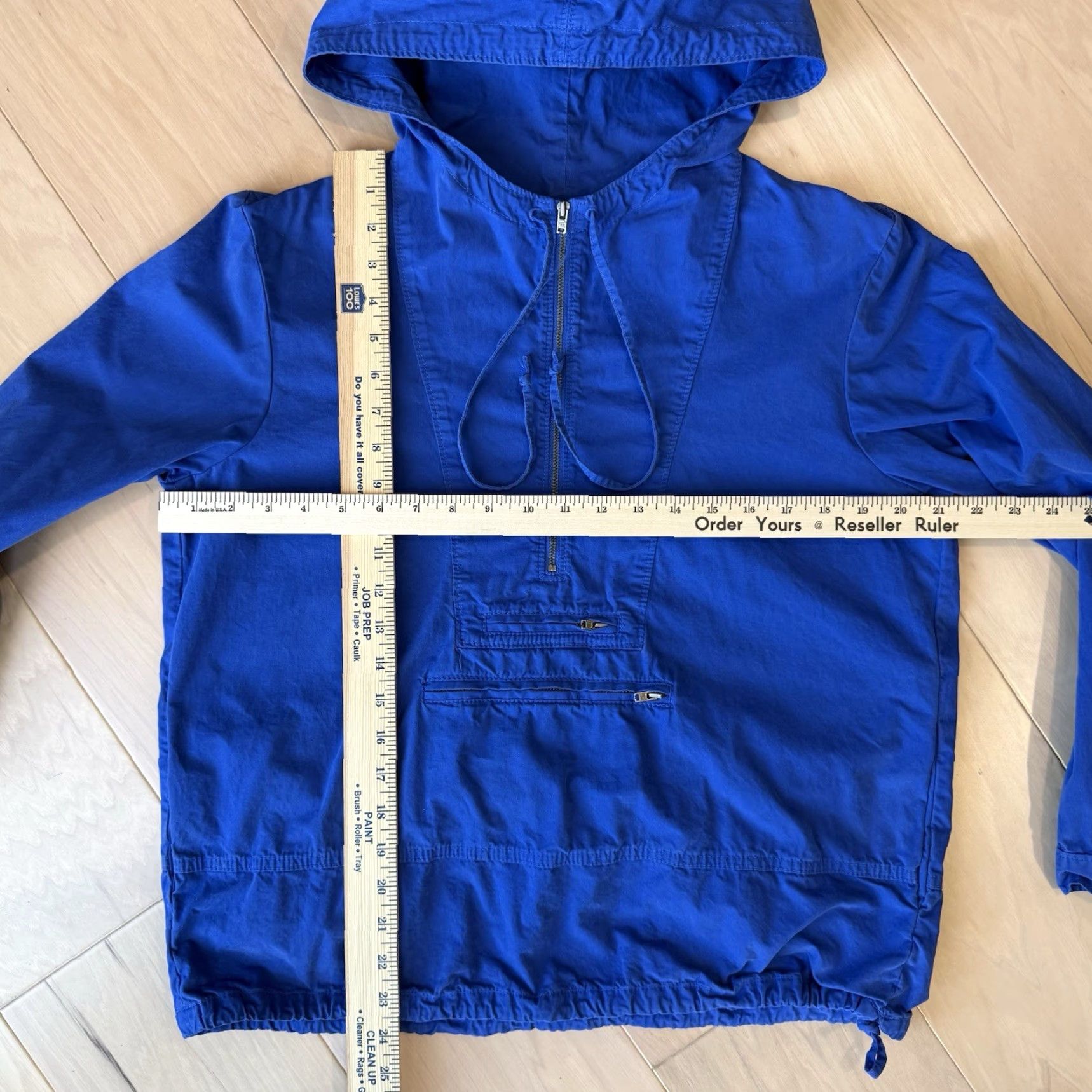 J.Crew J Crew Anorak Shirt Small Blue 1/2 Zip Cotton Pullover Heritage Military Workwear Mens Size US S / EU 44-46 / 1 - 3 Thumbnail