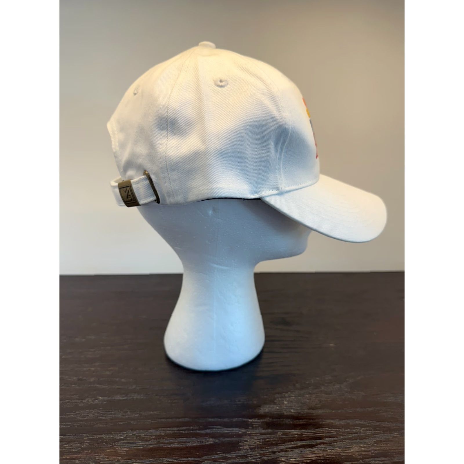 Vintage VINTAGE Ahead NBC Sports Hat One Size White Adjustable Twill Golf Size ONE SIZE - 3 Thumbnail