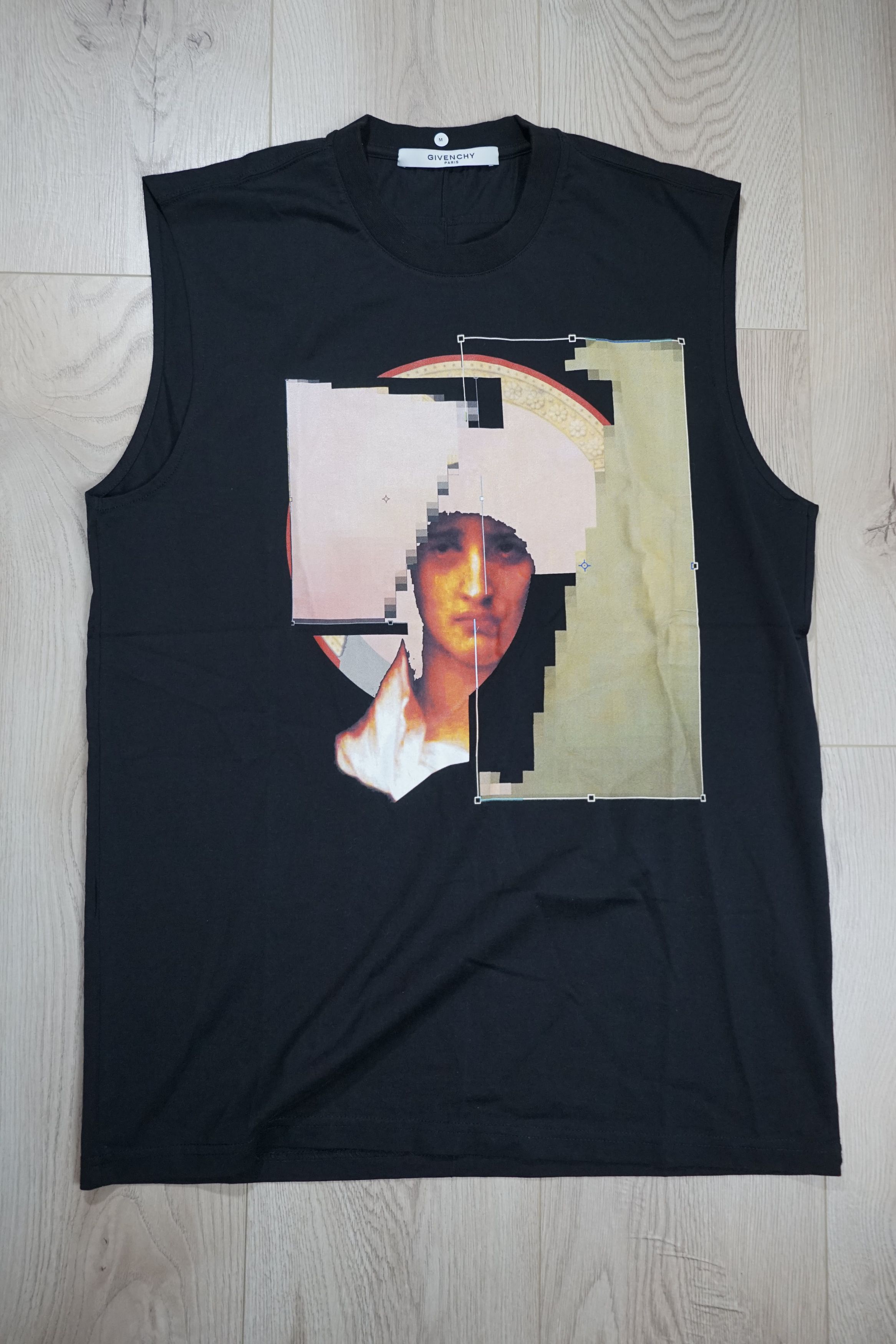 Givenchy FW16 TISCI GIVENCHY MADONNA PIXEL GLITCH ABSTRACT Size US M / EU 48-50 / 2 - 3 Thumbnail