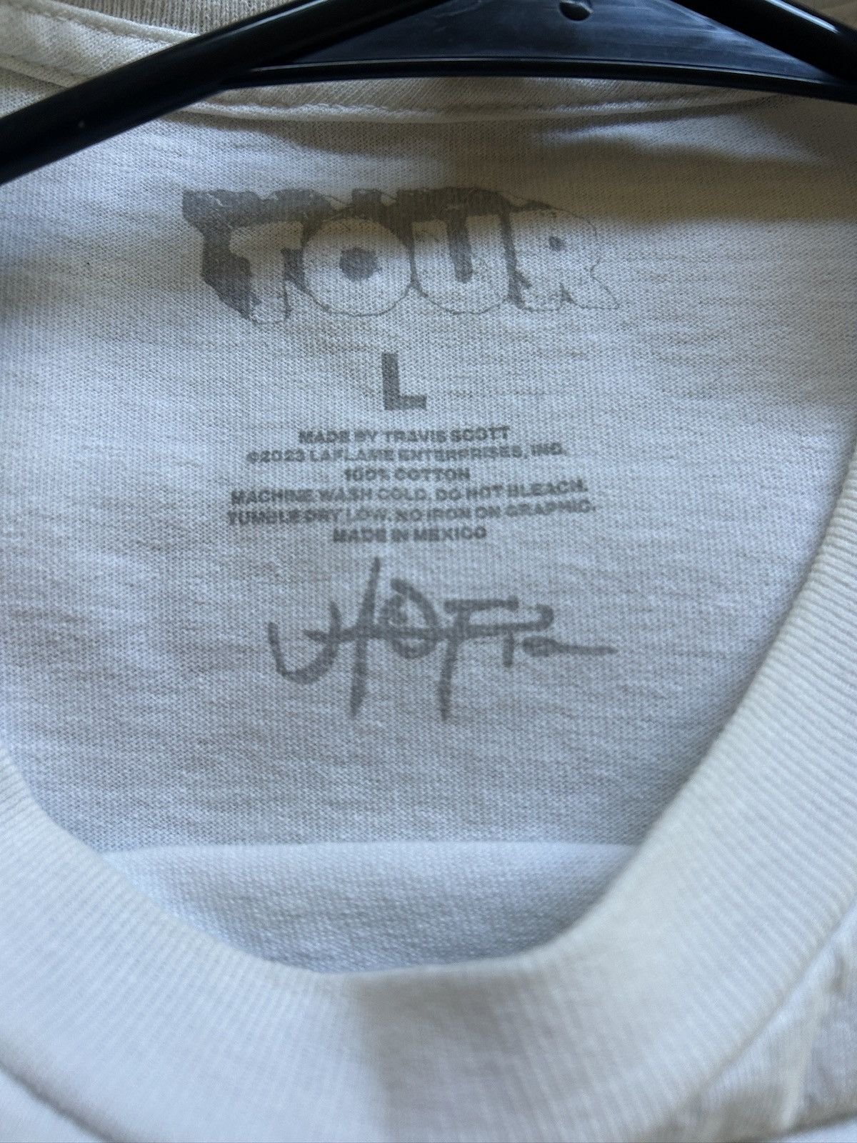 Travis Scott Travis scott utopia tour shirt Size US L / EU 52-54 / 3 - 2 Thumbnail