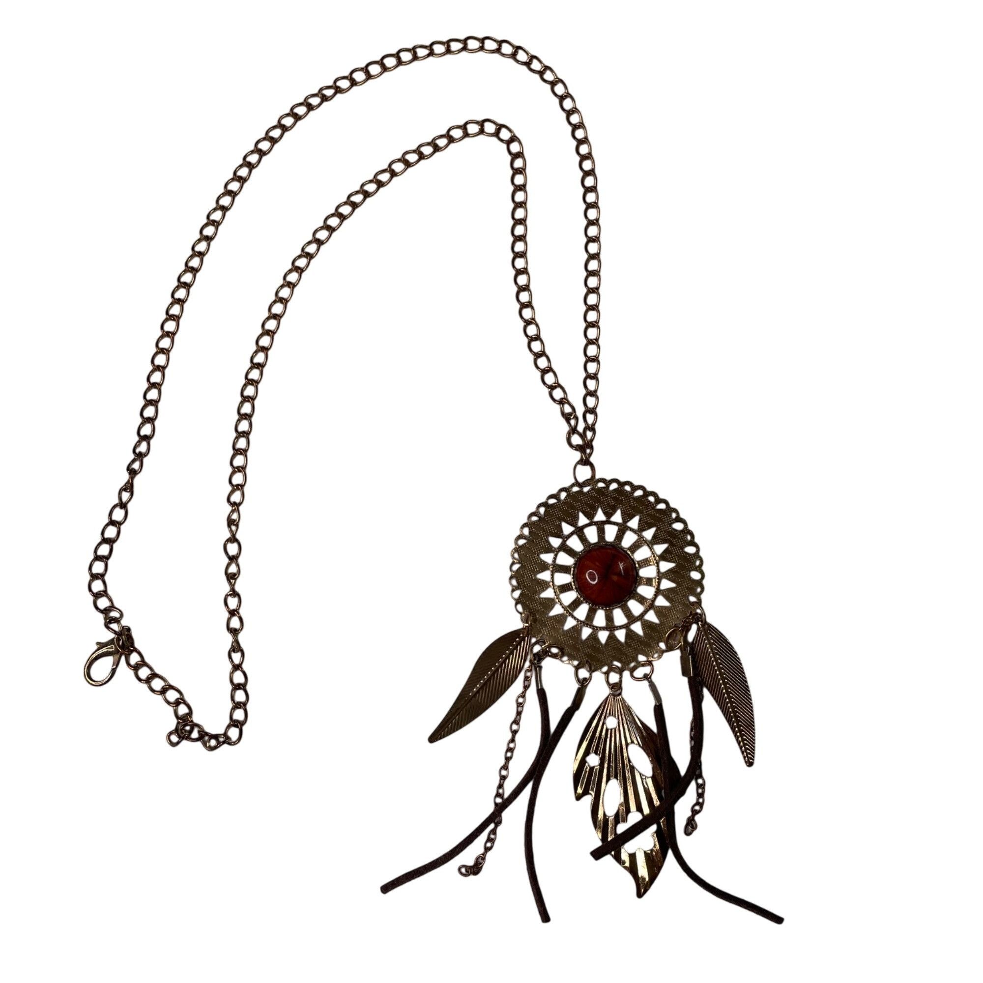 Other Sun Catcher Statement Necklace Boho Chic Dream Catcher Tasse Size ONE SIZE - 1 Thumbnail