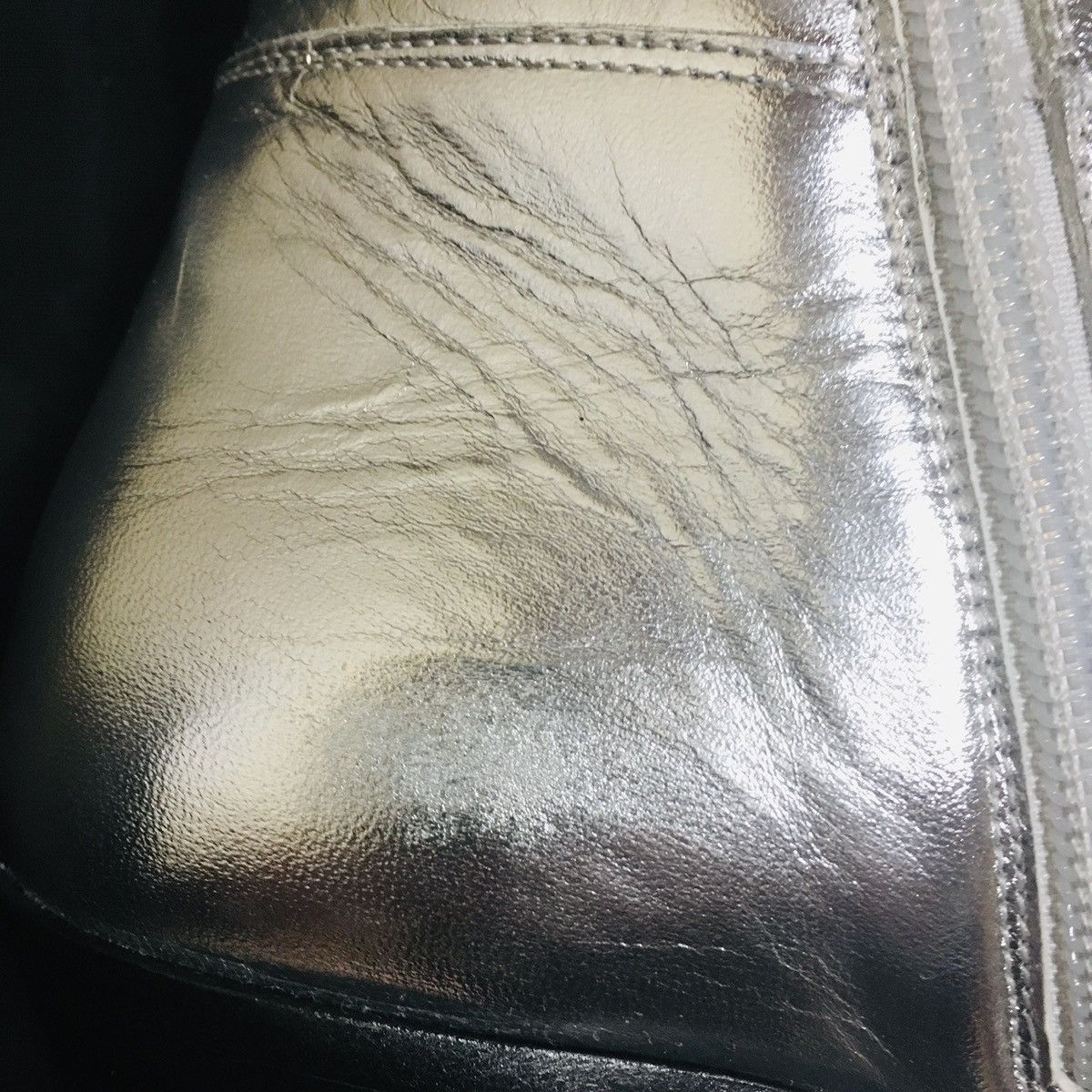 Celine × Hedi Slimane CELINE 19SS Hedi Slimane Silver Jacno 60 Size IT39 Size US 6 / EU 39 - 3 Thumbnail