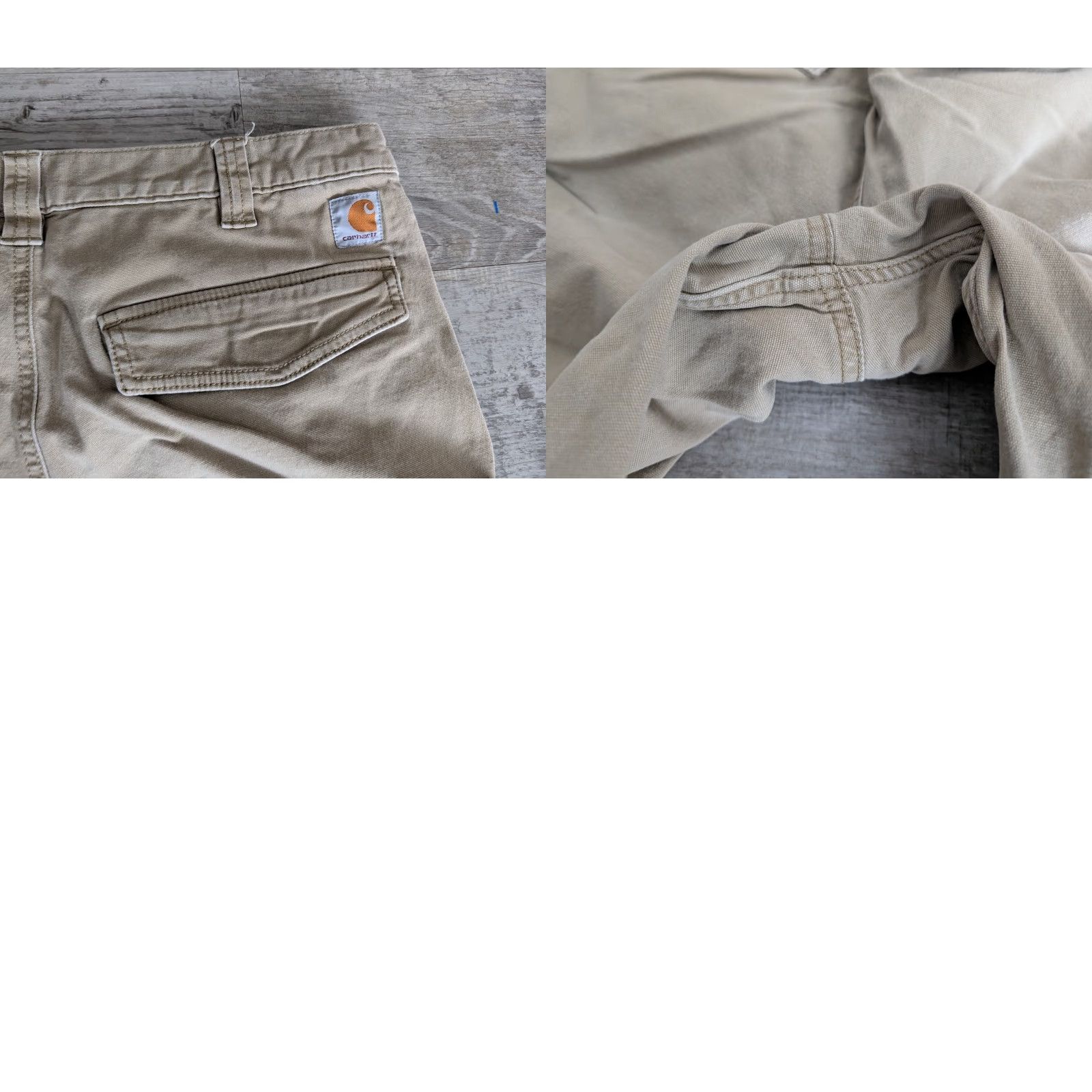 Carhartt VINTAGE Carhartt Cargo Rugged Flex Relaxed Fit Work Pants 103574 253 Tan Mens 36 x 32 Size US 36 / EU 52 - 11 Thumbnail