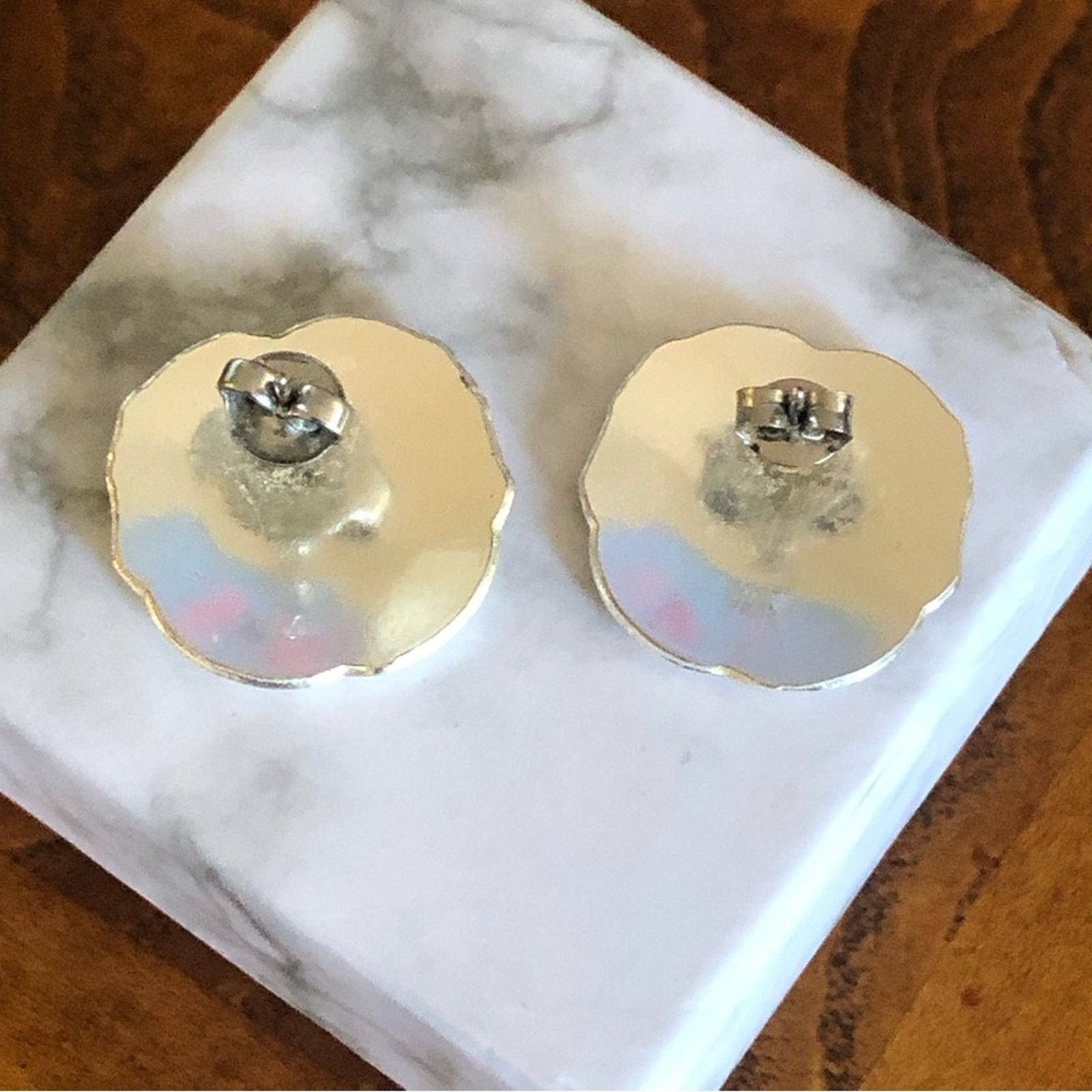 Jewelry Ladies western double horse head etched set Size ONE SIZE - 11 Thumbnail