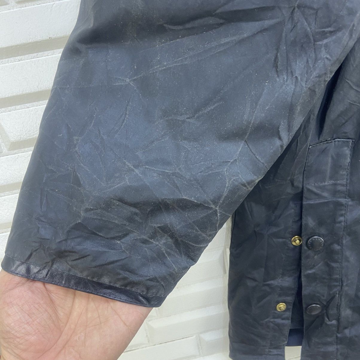 Barbour Made in England Waxed Barbour Mark Phillips Jacket Size US M / EU 48-50 / 2 - 17 Thumbnail