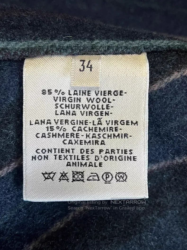 Hermes Hermes Women's Wool Tweed Coat Size XXS / US 00 / IT 34 - 8 Thumbnail