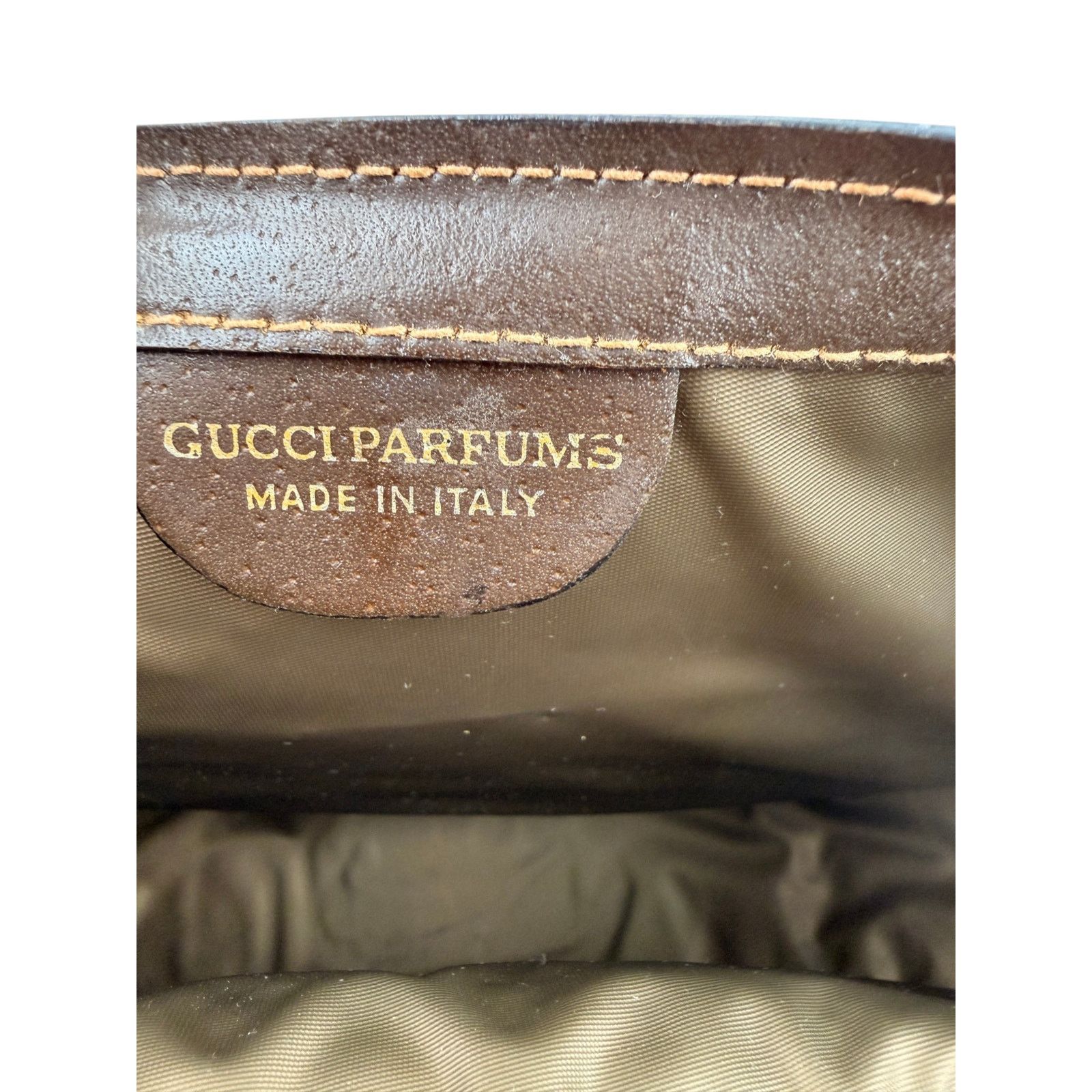 Gucci GUCCI Vintage GG Canvas Web Sherry Line Handbag Beige Red Size ONE SIZE - 7 Thumbnail