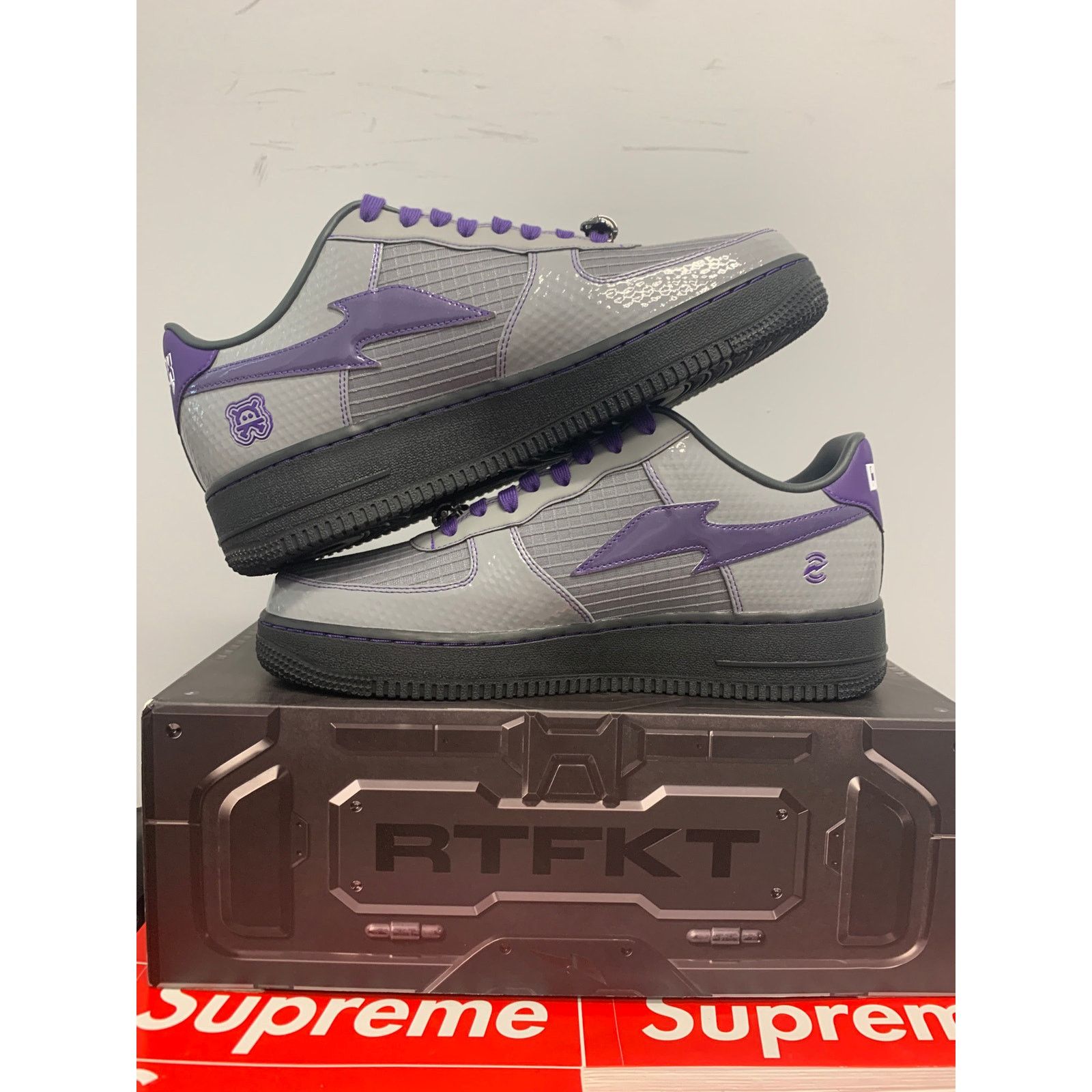 Nike Nike Air Force 1 Low RTFKT Clone X Robot Size 10 SHIPS NOW Size US 10 / EU 43 - 5 Thumbnail