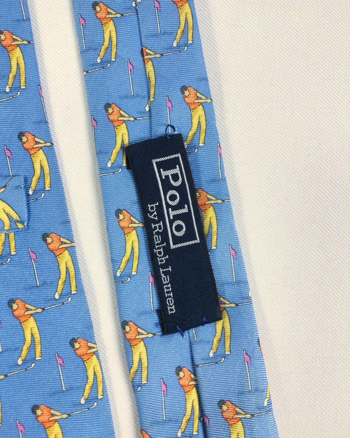 Polo Ralph Lauren Rare Vintage Polo Ralph Lauren Silk Tie Made in Italy Size ONE SIZE - 6 Thumbnail