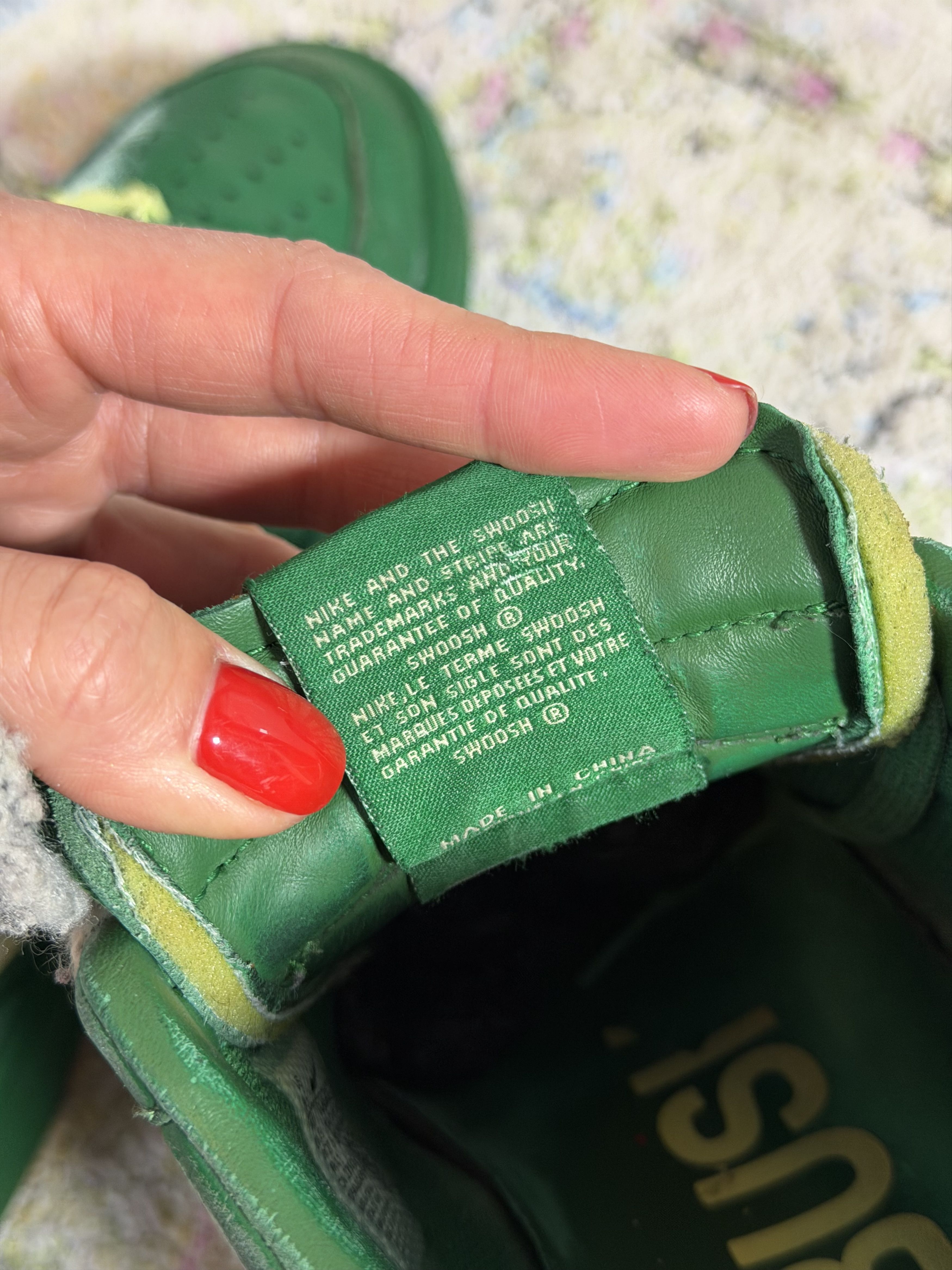Ambush Design × Nike Air Force 1 x AMBUSH® Pine Green and Citron Low Top Sneakers Size US 9.5 / EU 42-43 - 14 Thumbnail