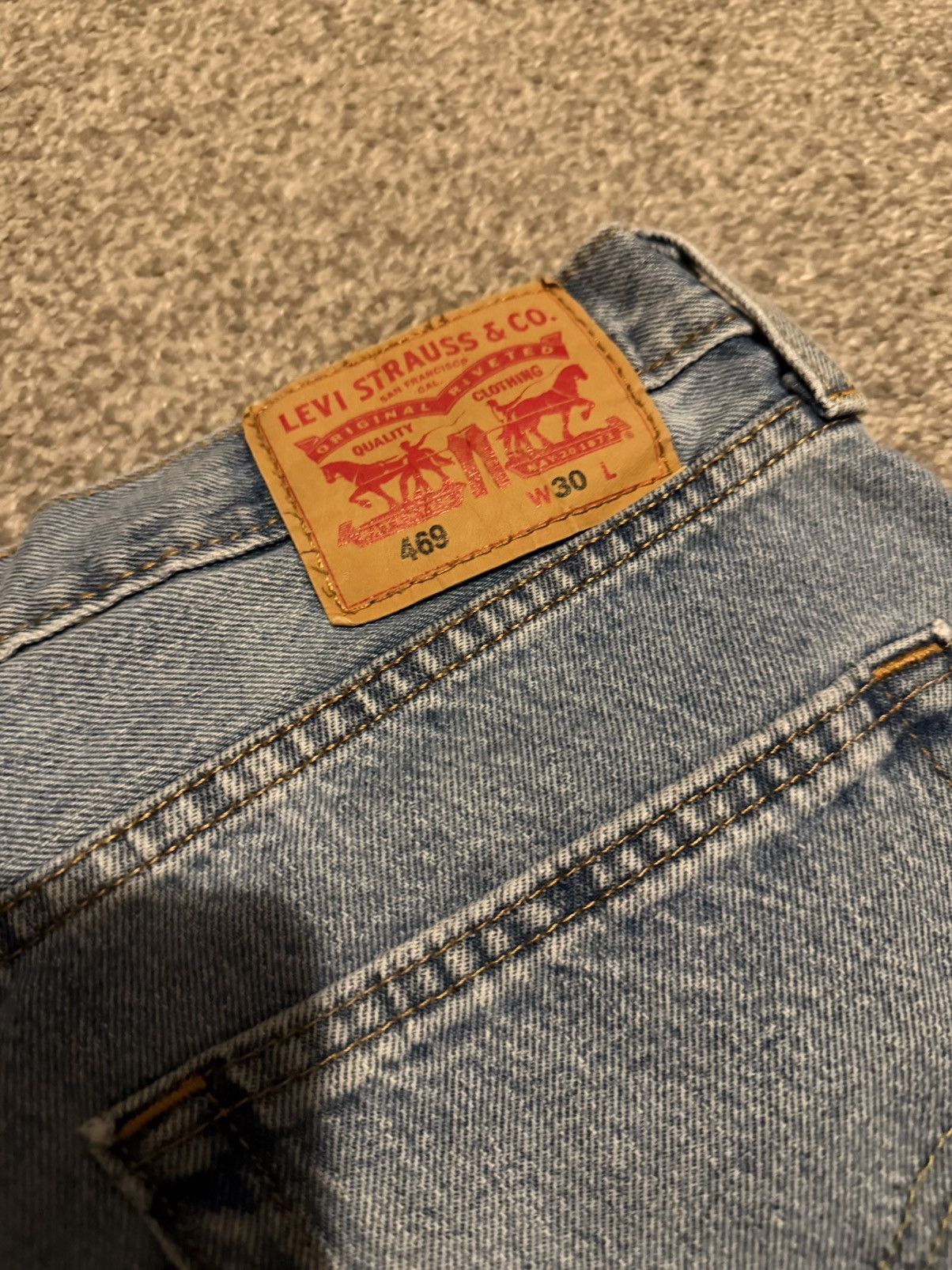 Levi's Levi’s 469 Blue Jorts Size US 30 / EU 46 - 3 Thumbnail