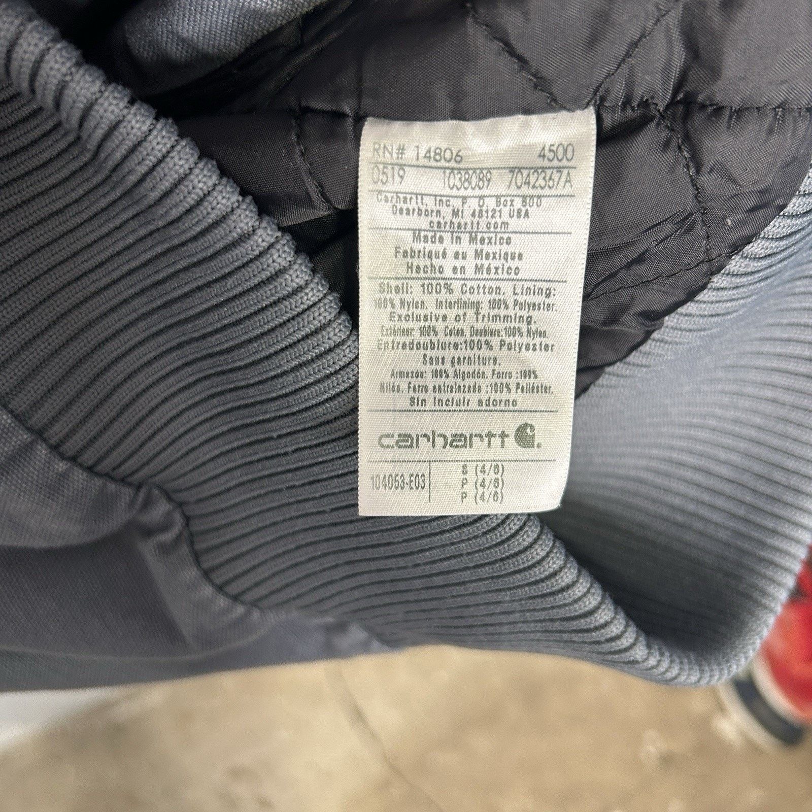 Carhartt Carhartt Quilt-Lined Active Jacket “Pale Blue” 104053-E03 Size US S / EU 44-46 / 1 - 12 Thumbnail
