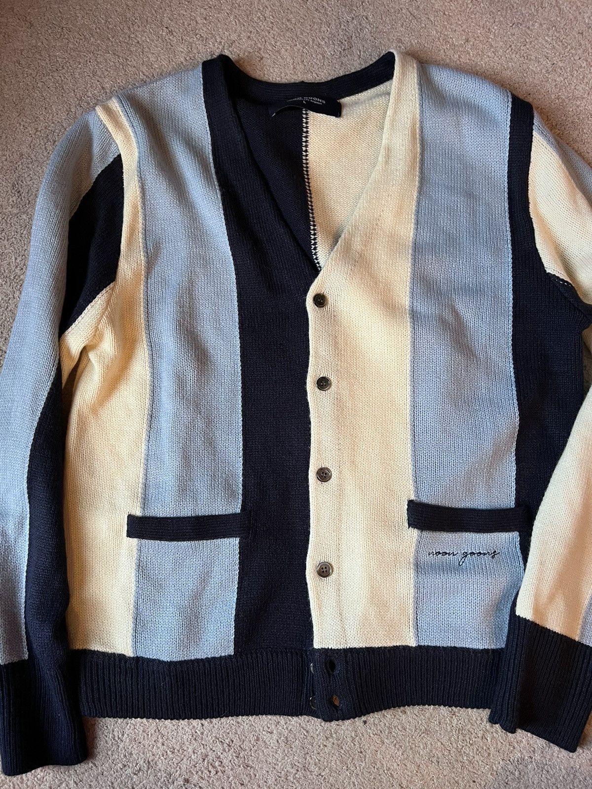 Noon Goons Noon Goons Striped Cardigan Like New Size US L / EU 52-54 / 3 - 1 Thumbnail