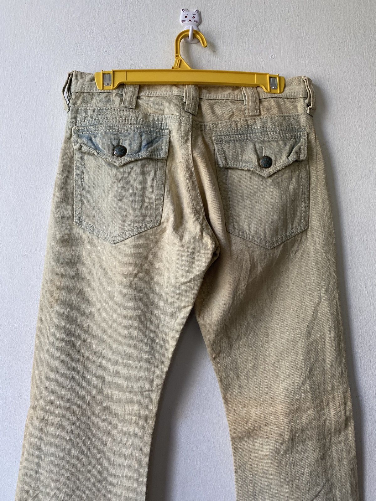 Army Of Me Japanese Brand Army Of No Distressed Denim Size US 30 / EU 46 - 11 Thumbnail